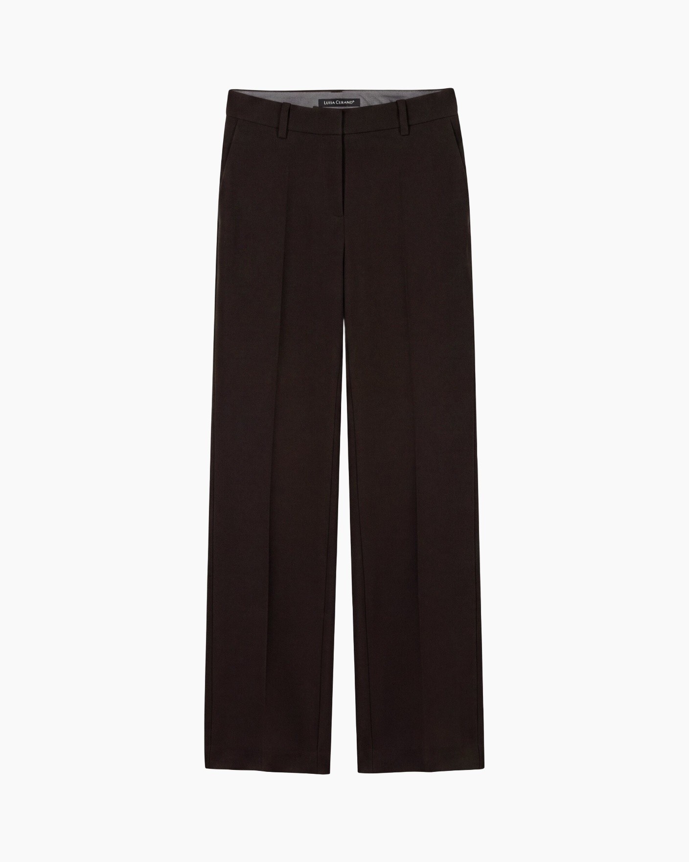 pants, trousers, wide-leg, black, formal