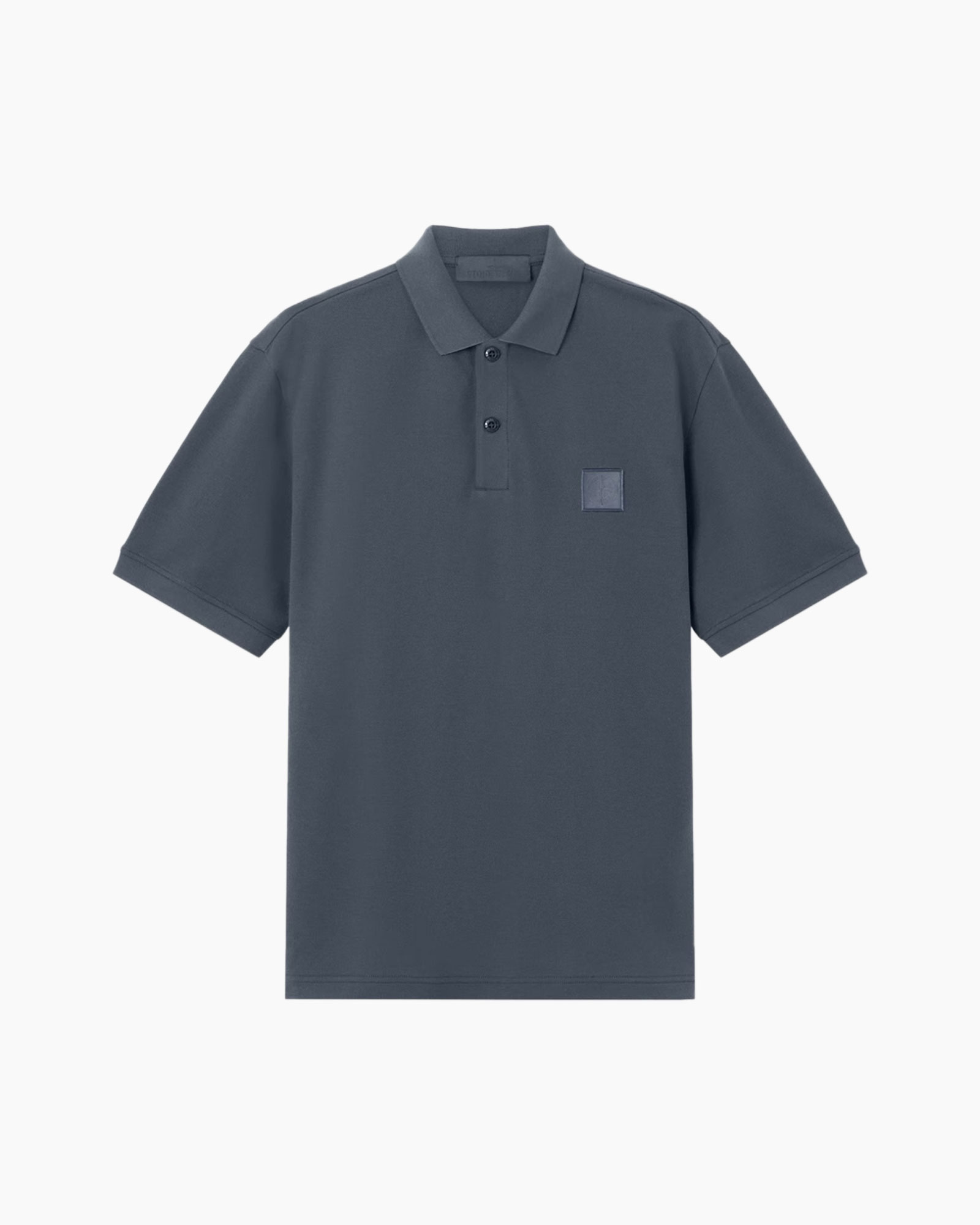 polo shirt, short sleeves, collared polo, solid color, button placket