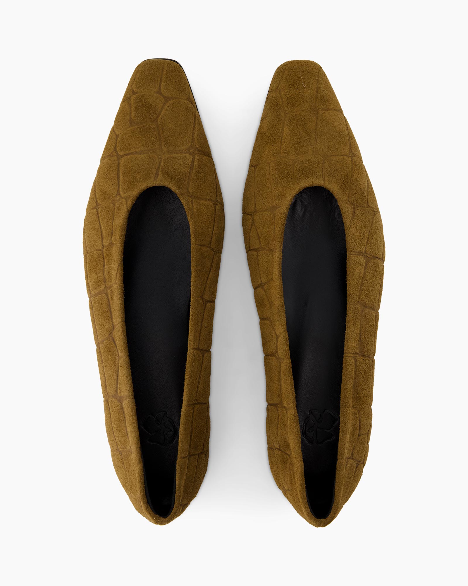 slippers, moccasins, flat shoes, brown, textured