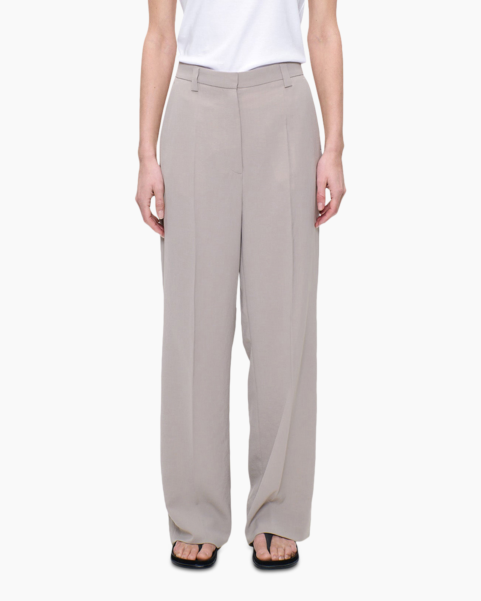 Pantalon Japanese Crepe Kay Beige