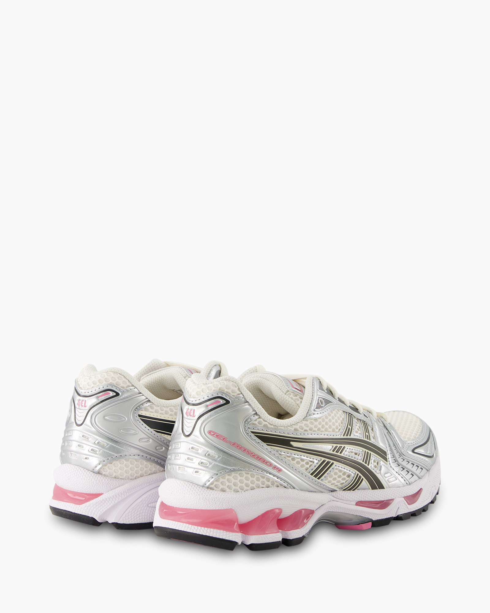 running shoes, sneakers, athletic, mesh, pink accents, running shoes, mesh upper, white silver, pink accents, athletic sneakers