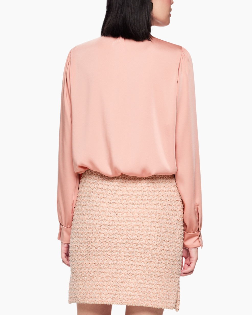 Blouse, Long Sleeve, Skirt, Person, Woman