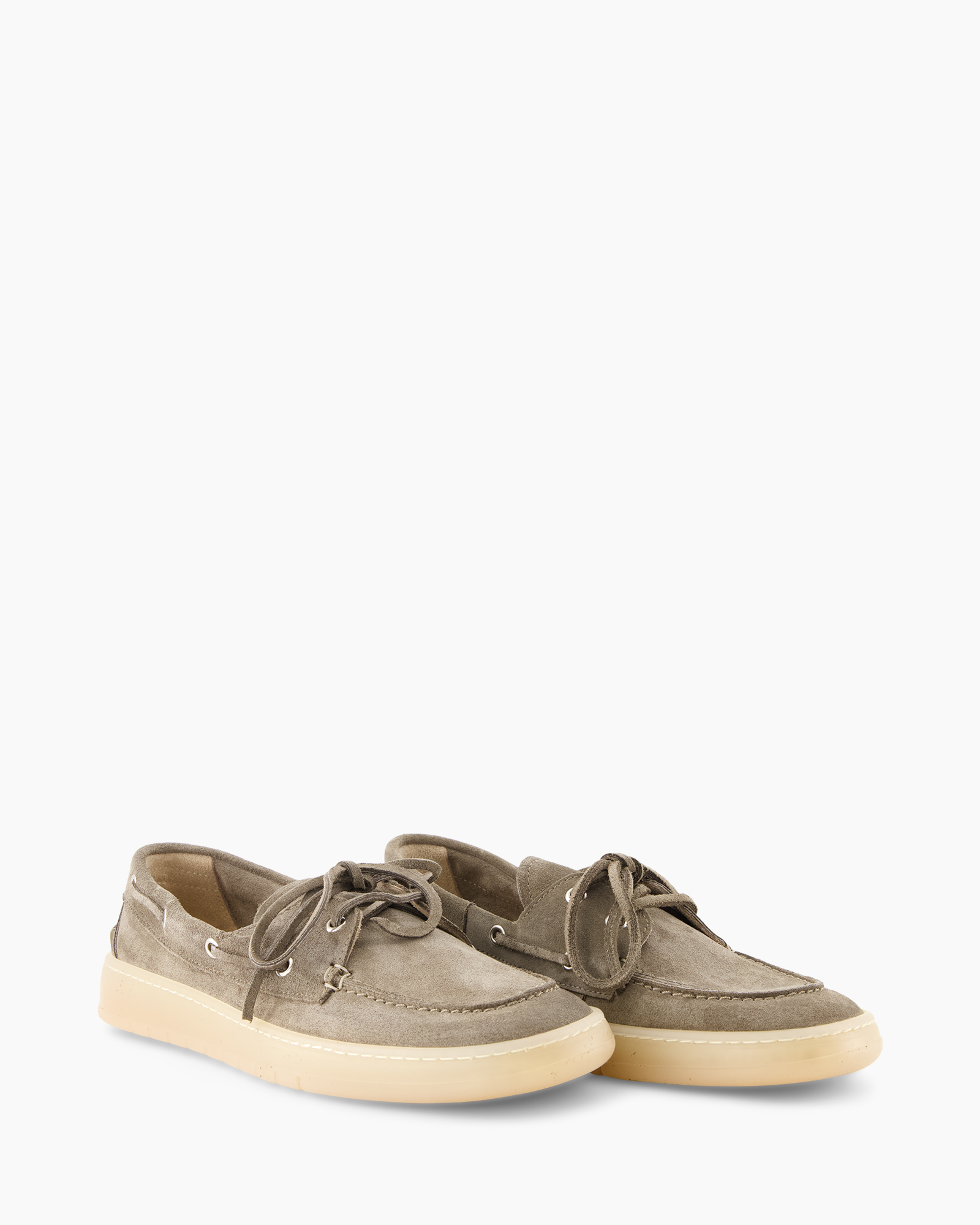 shoe, boat shoes, suede, lace-up, beige