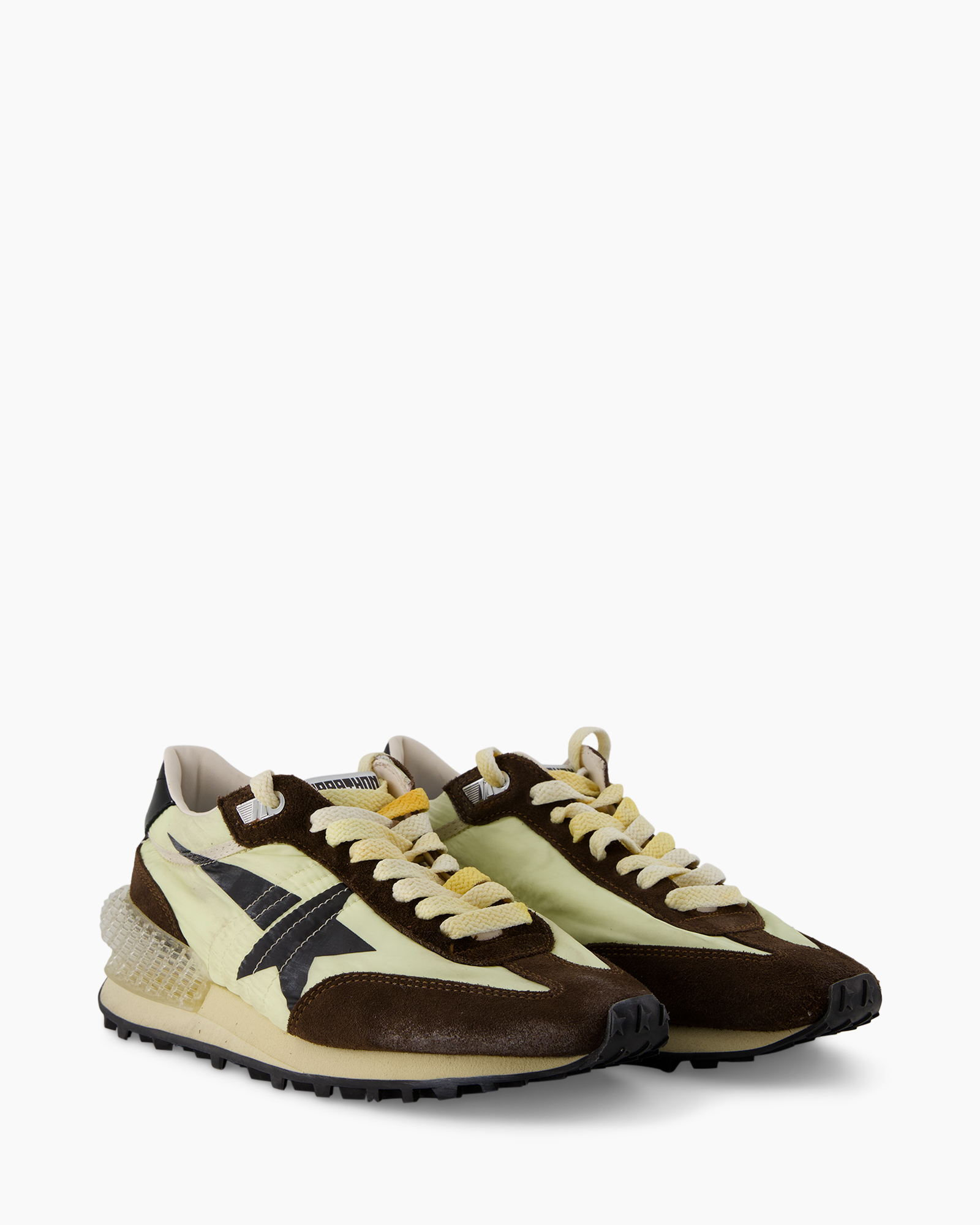 sneakers, casual shoe, brown, beige, laces