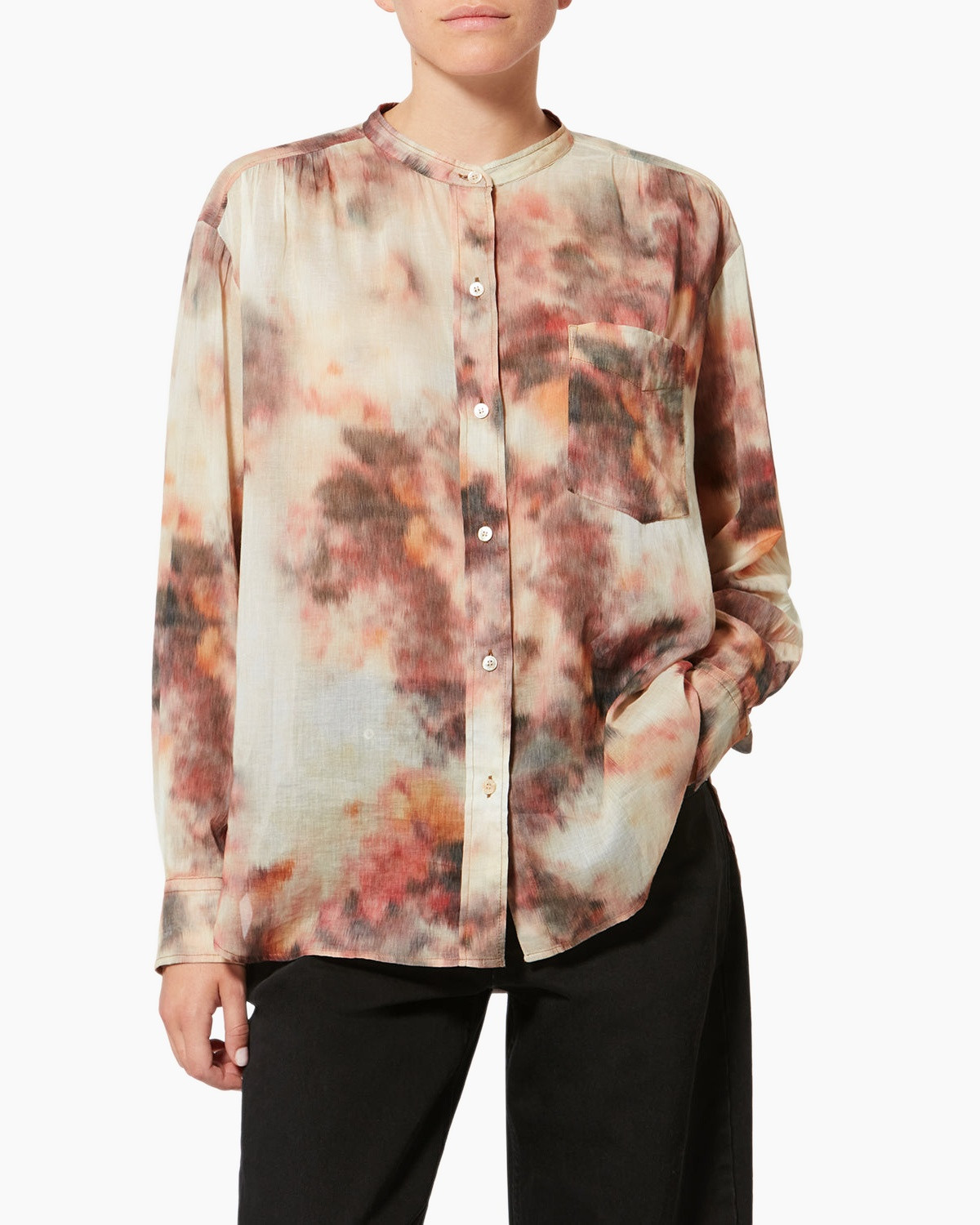 Blouse, Clothing, Shirt, Long Sleeve, Person