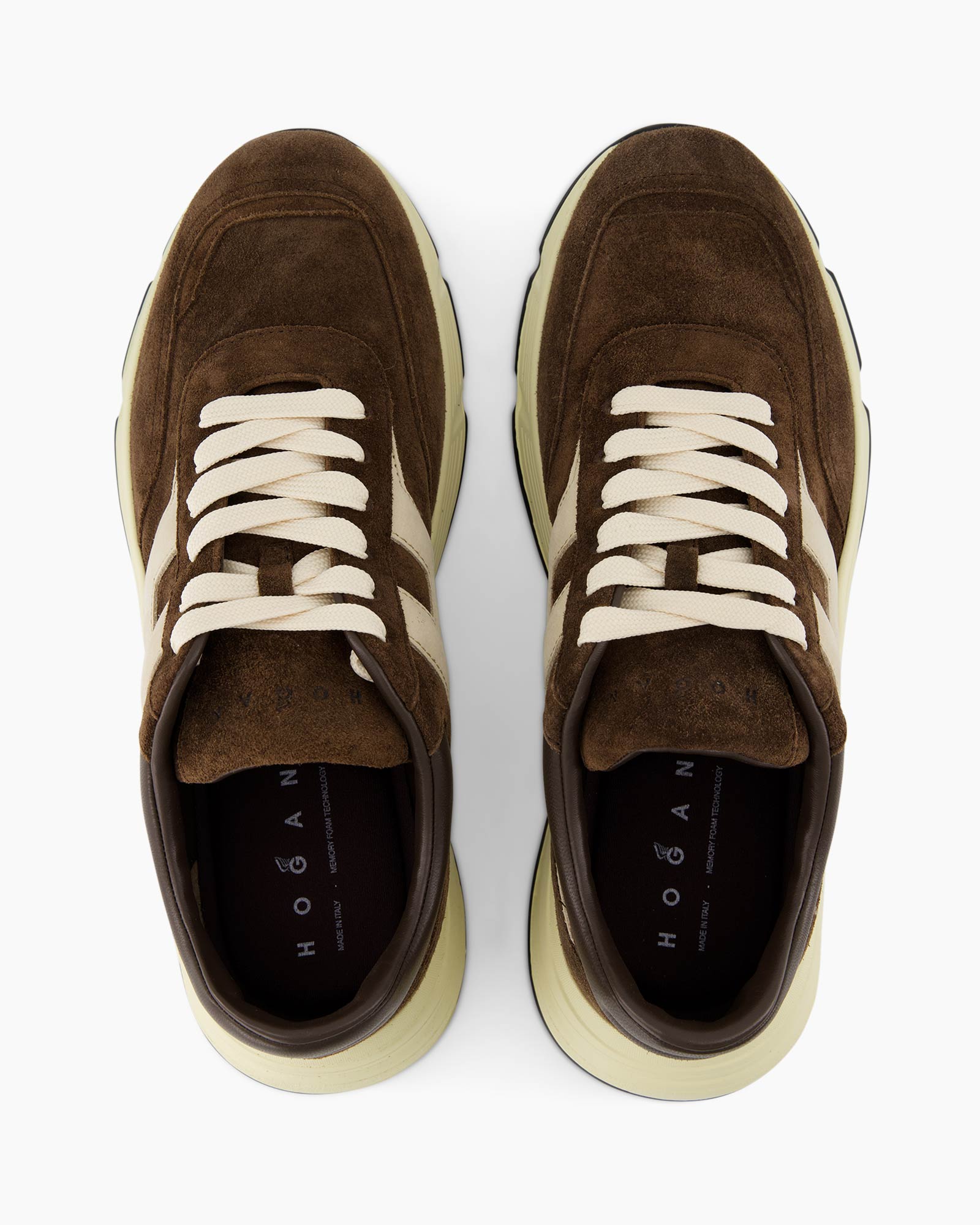 sneakers, brown, suede, laces, rubber sole