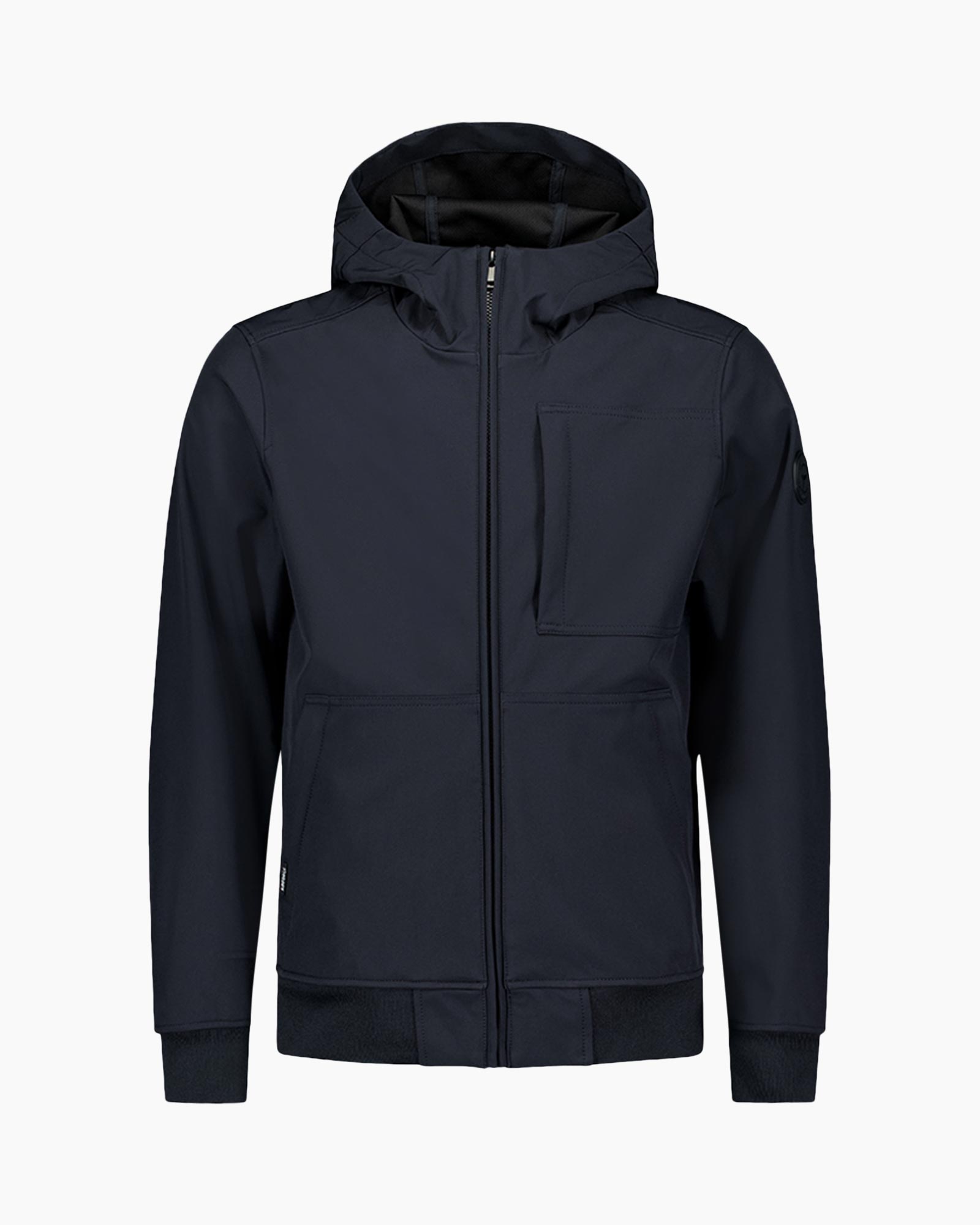 Jack Hooded Javi Softshell Jacket Donker Blauw