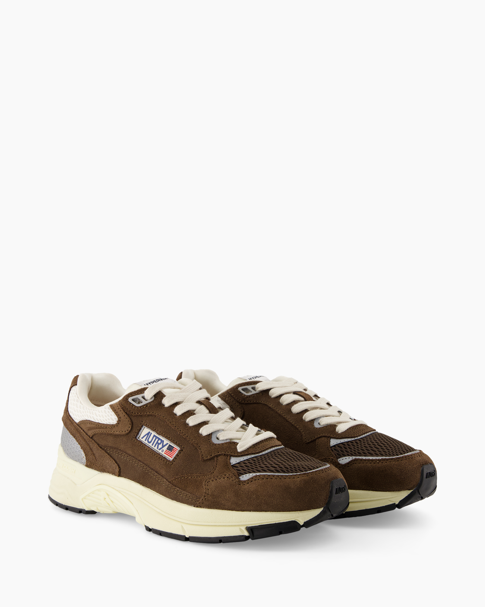 sneaker, brown, mesh, suede, lacing