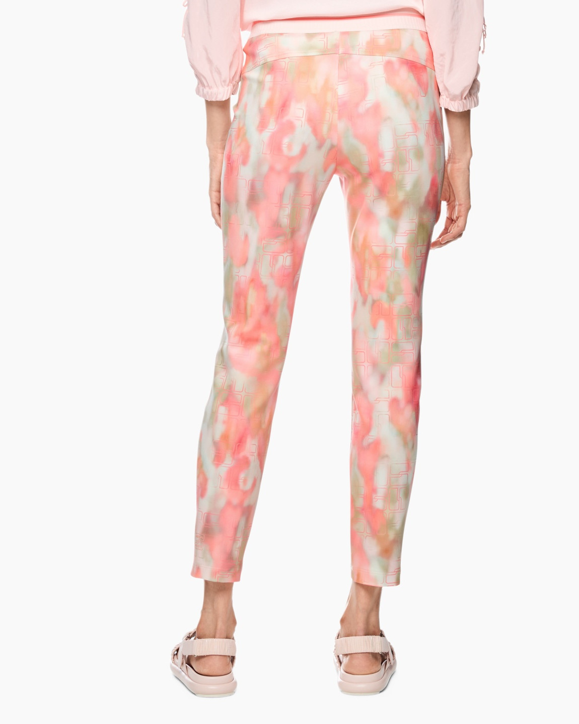 pants, tie-dye, pastel, casual, ankle-length