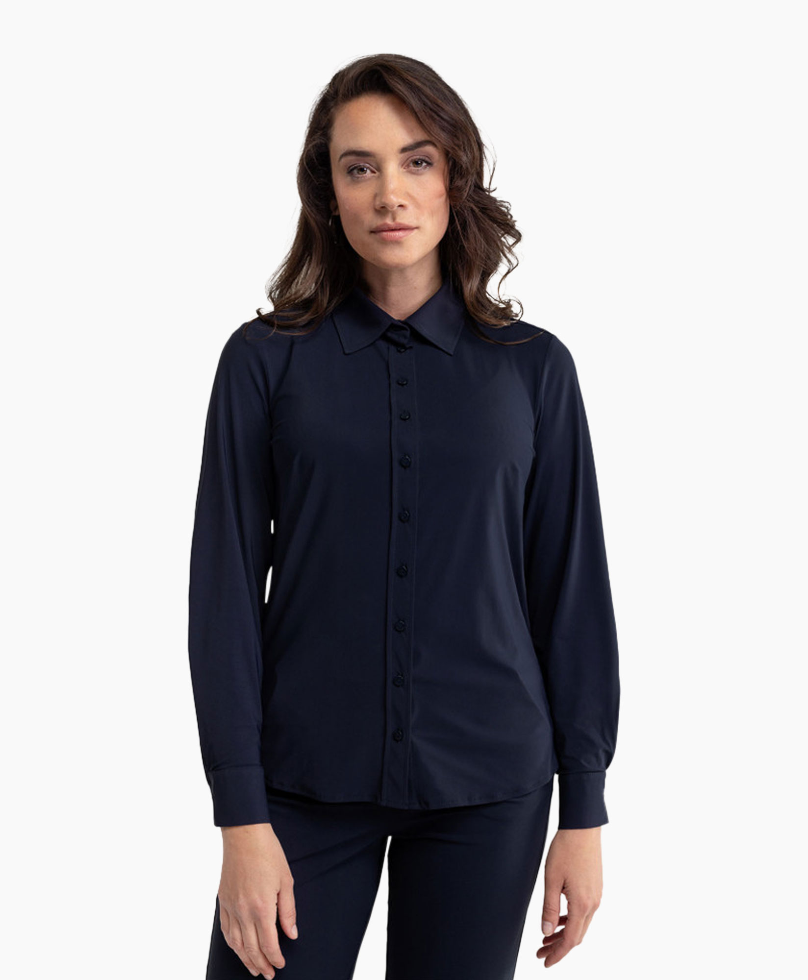 Blouse Bobby Donker Blauw