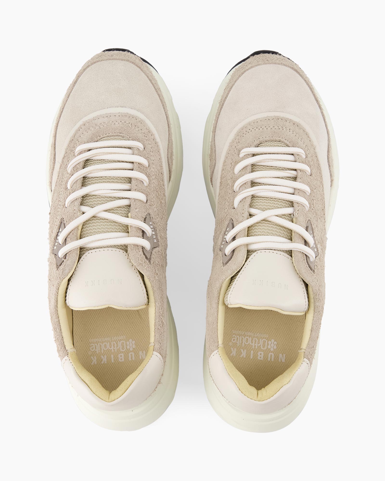 sneakers, laces, beige, suede, shoes
