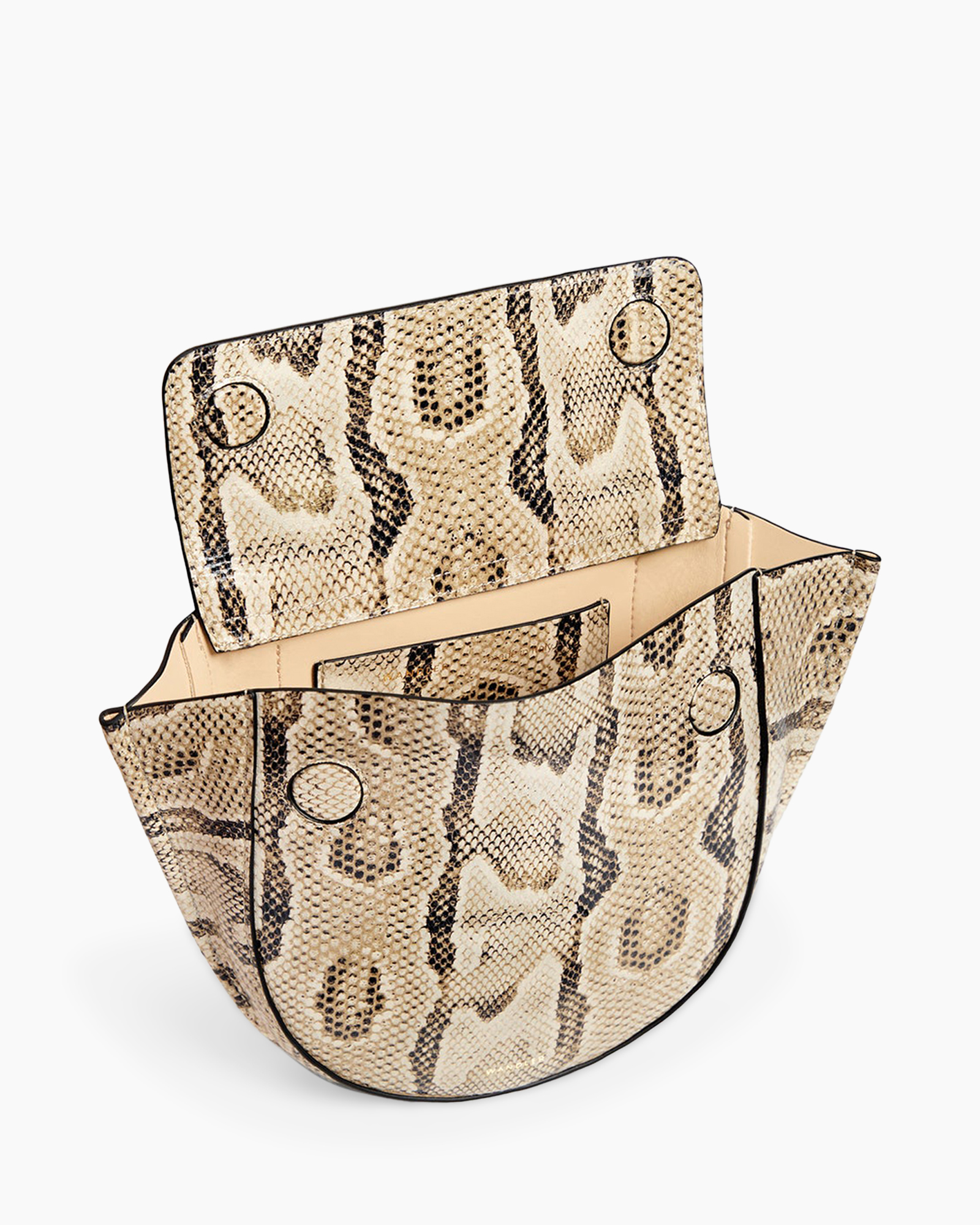handbag, snakeskin, open-top, tote, texture