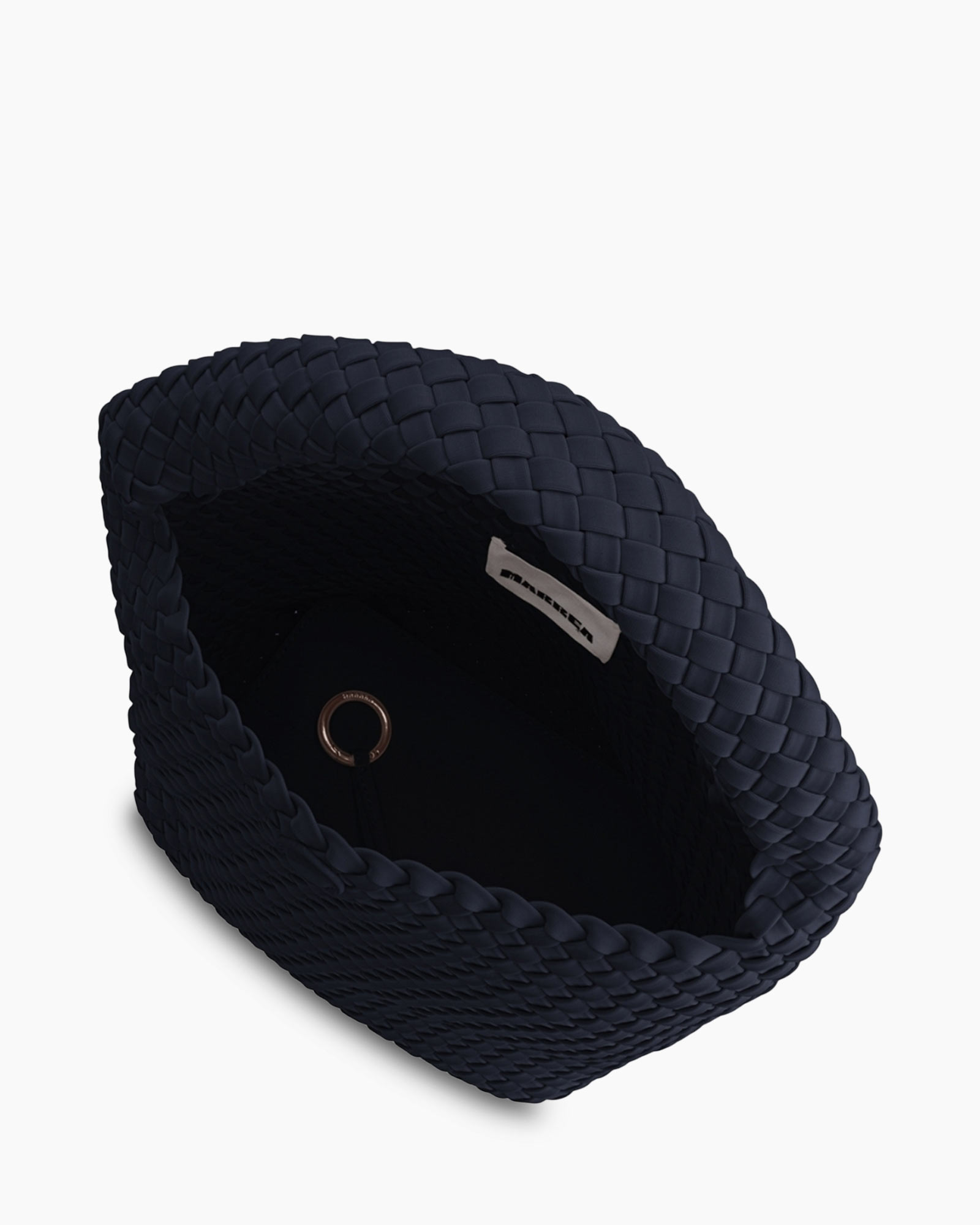 Schouder/hand Tas Bucket Donker Blauw