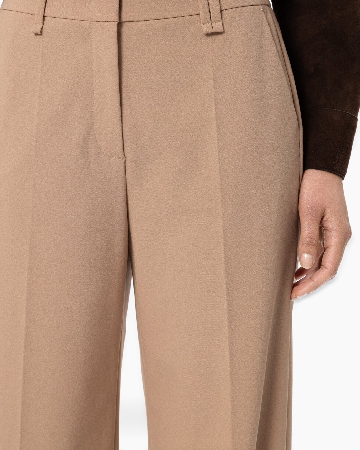 beige, pants, trousers, wideLeg, concealedFly
