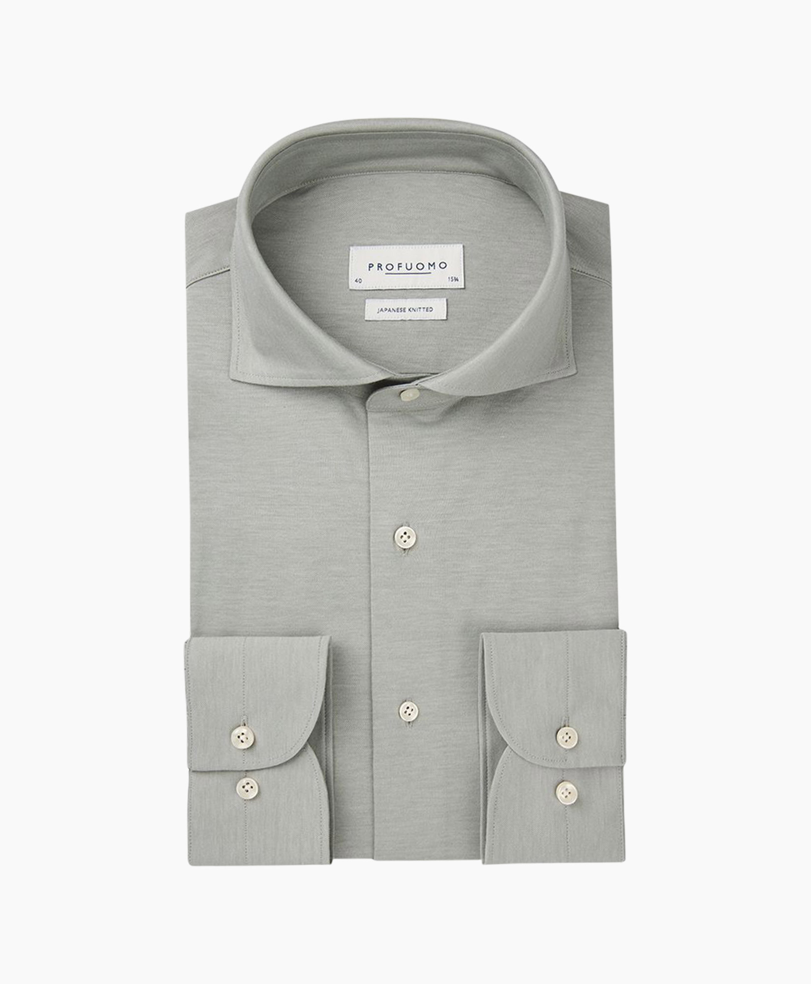 Overhemd Shirt X-cutaway Sc Sf Green Groen