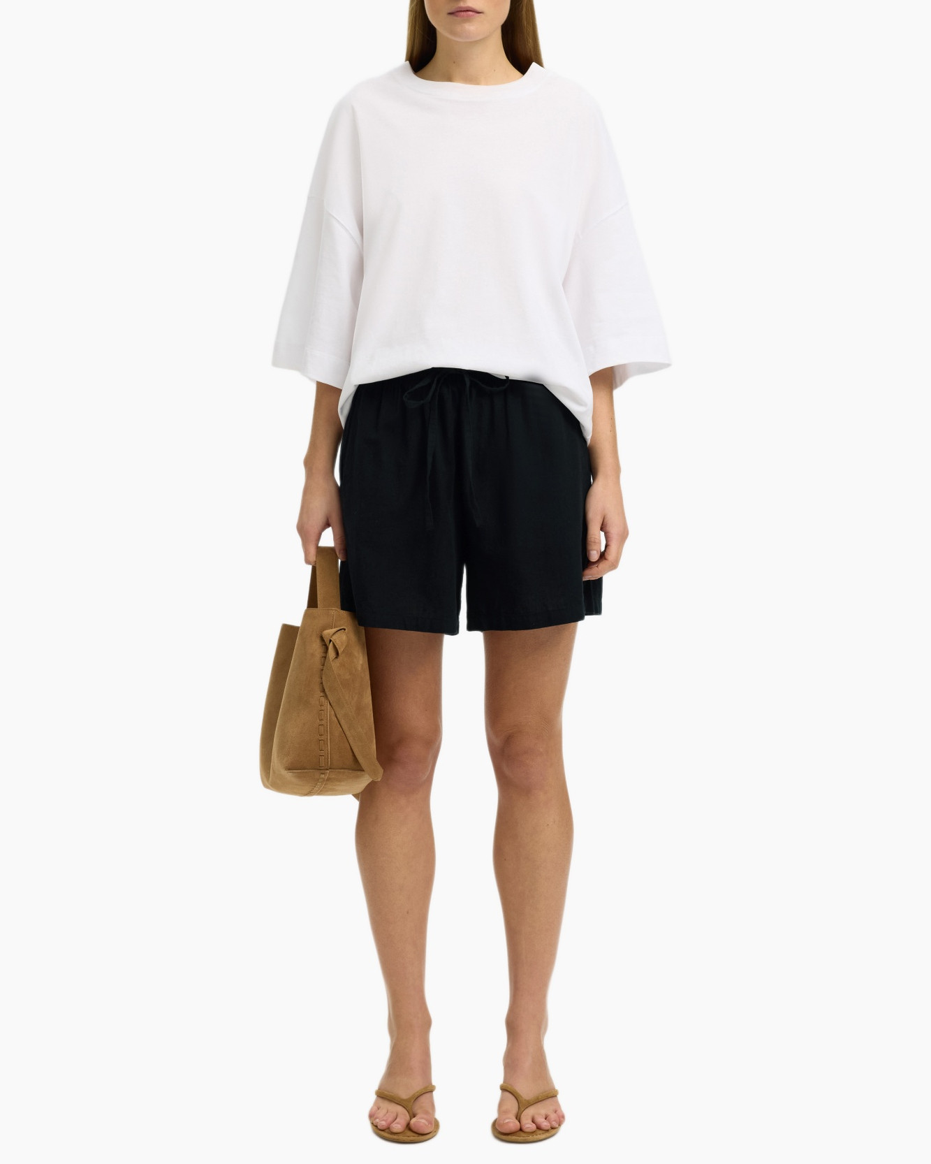 Clothing, Shorts, Skirt, Shoe, Person
