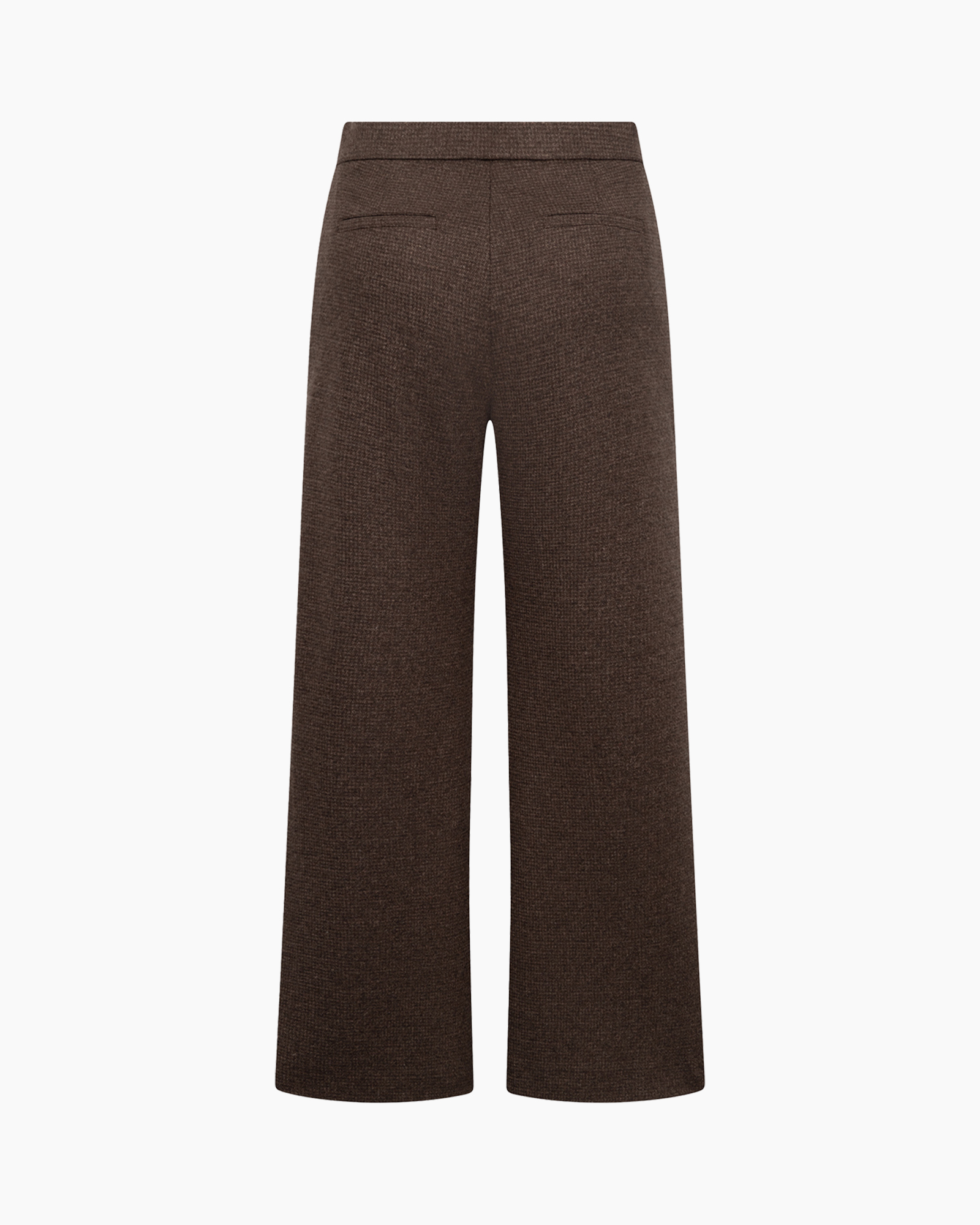 trousers, wide-leg, brown, knit, pants