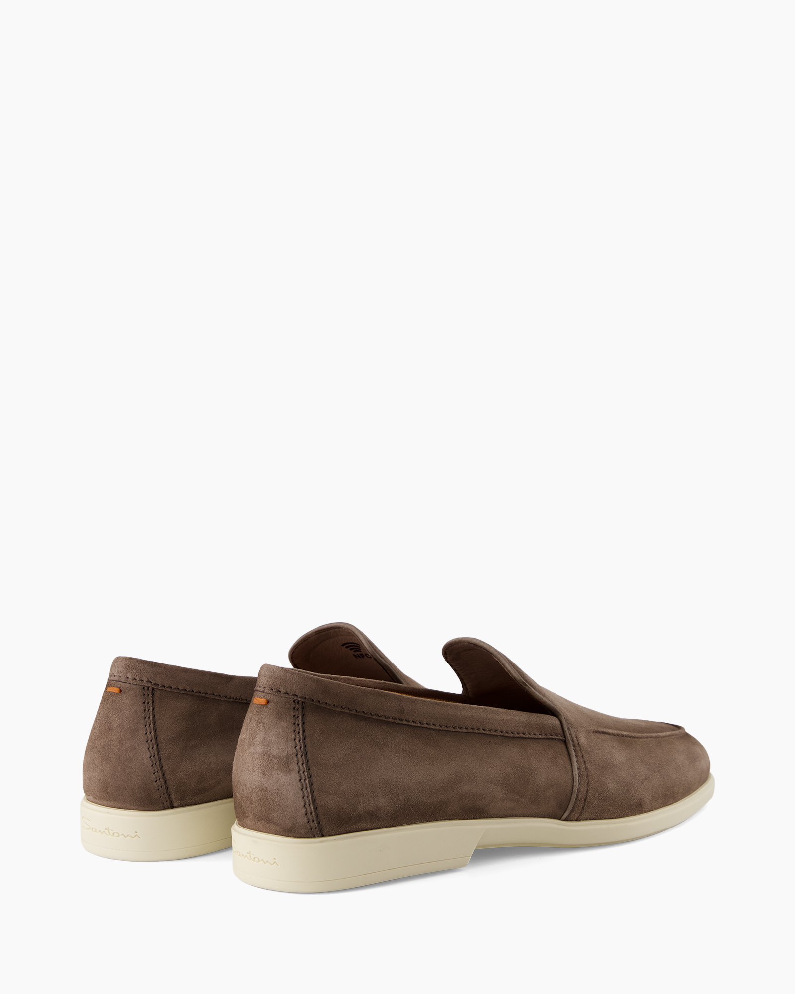 loafers, brown, suede, slip-on, crepe sole