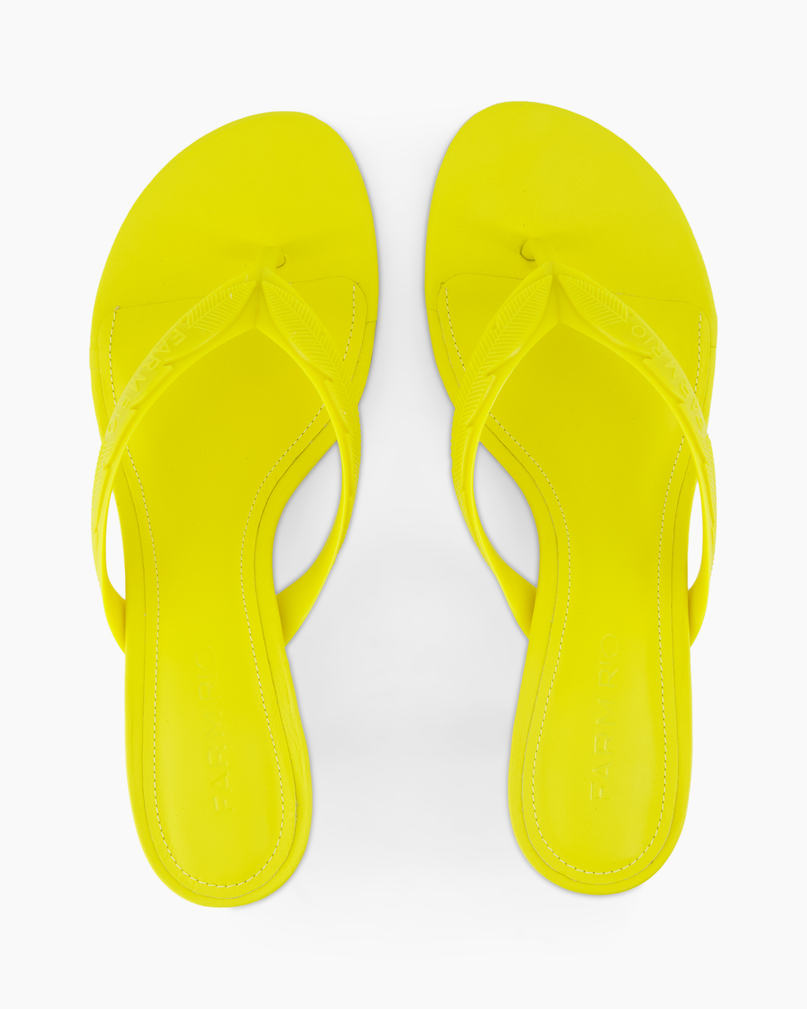 flip-flops, sandals, yellow, footwear, thong