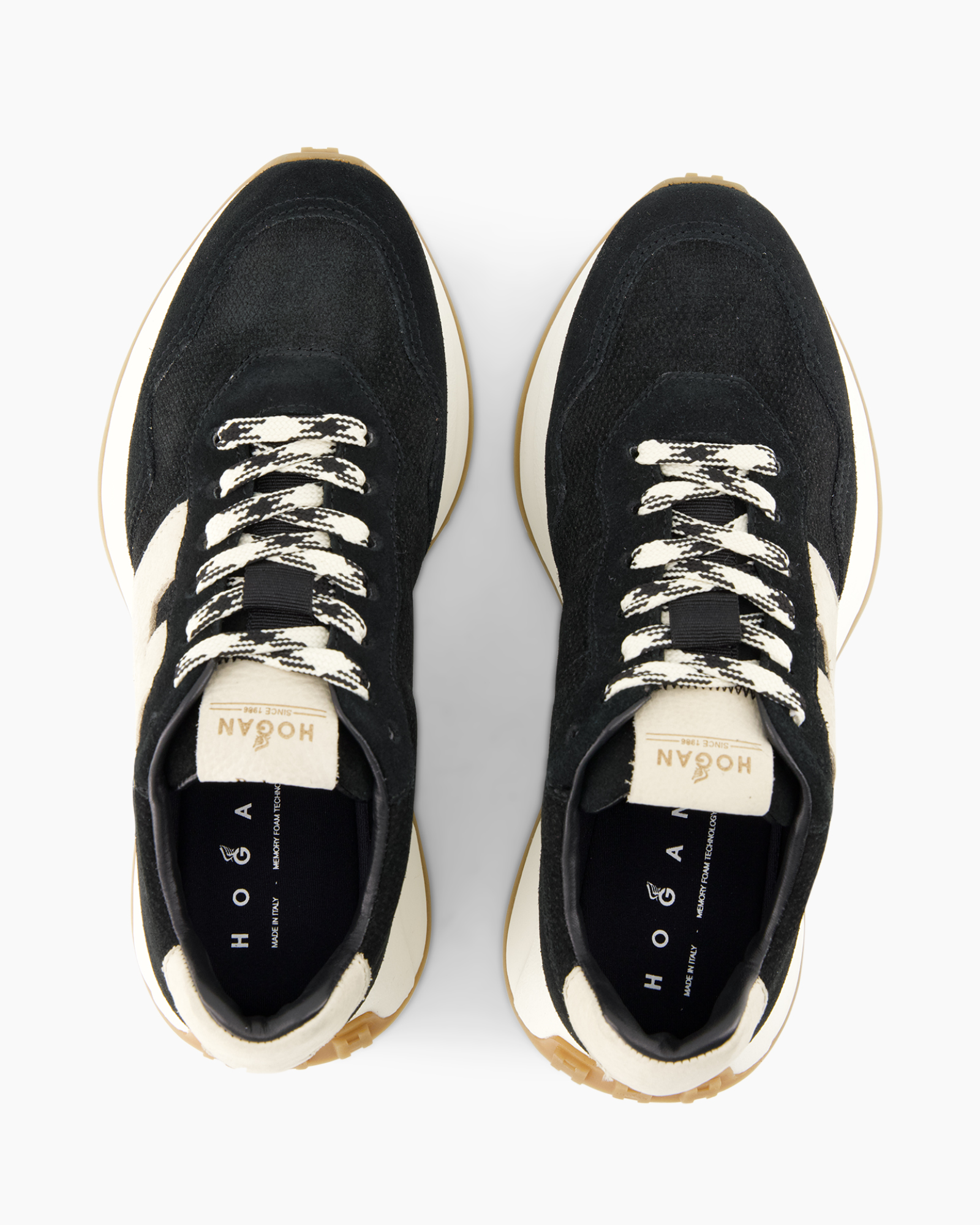sneakers, black, lace-up, canvas, sole