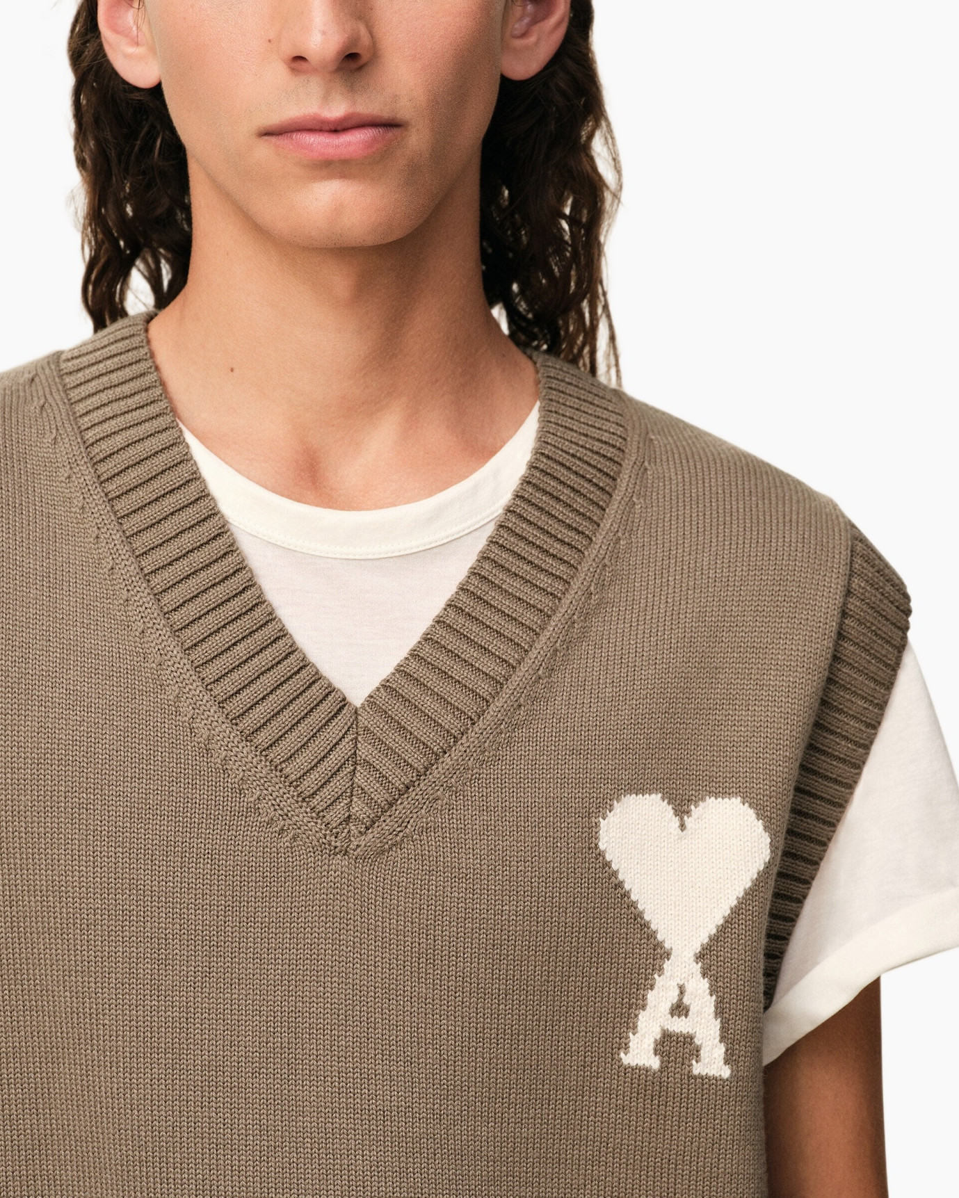 Clothing, Knitwear, Sweater, Person, Face