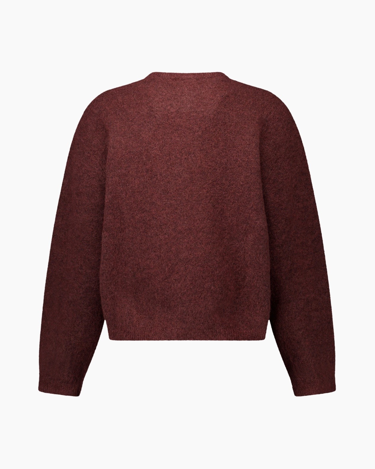 sweater, cardigan, knit, burgundy, long-sleeve