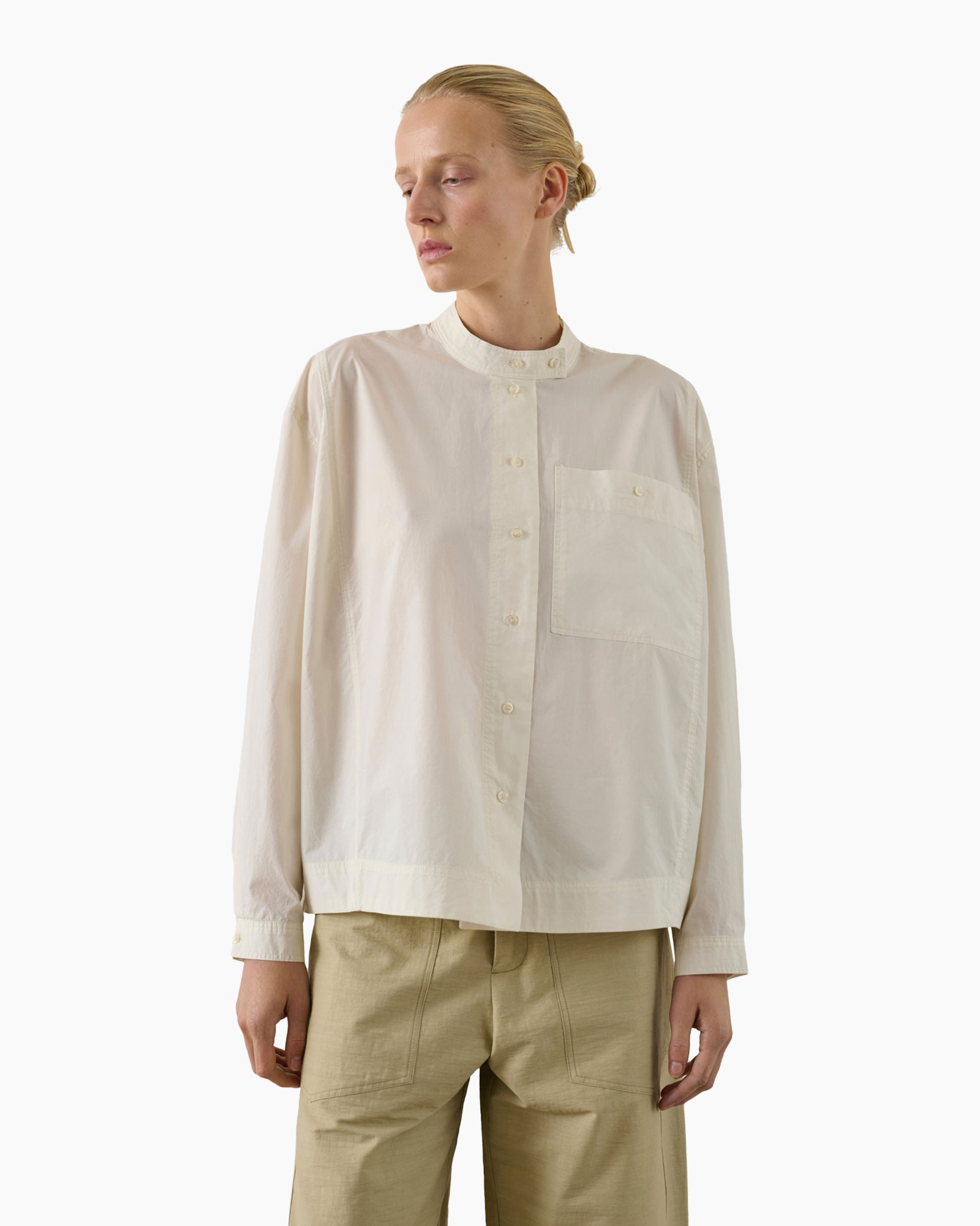 Blouse, Clothing, Shirt, Person