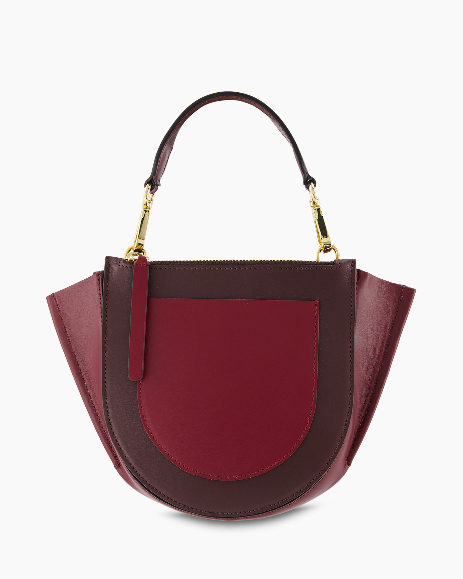 handbag, purse, burgundy, mini bag, gold hardware