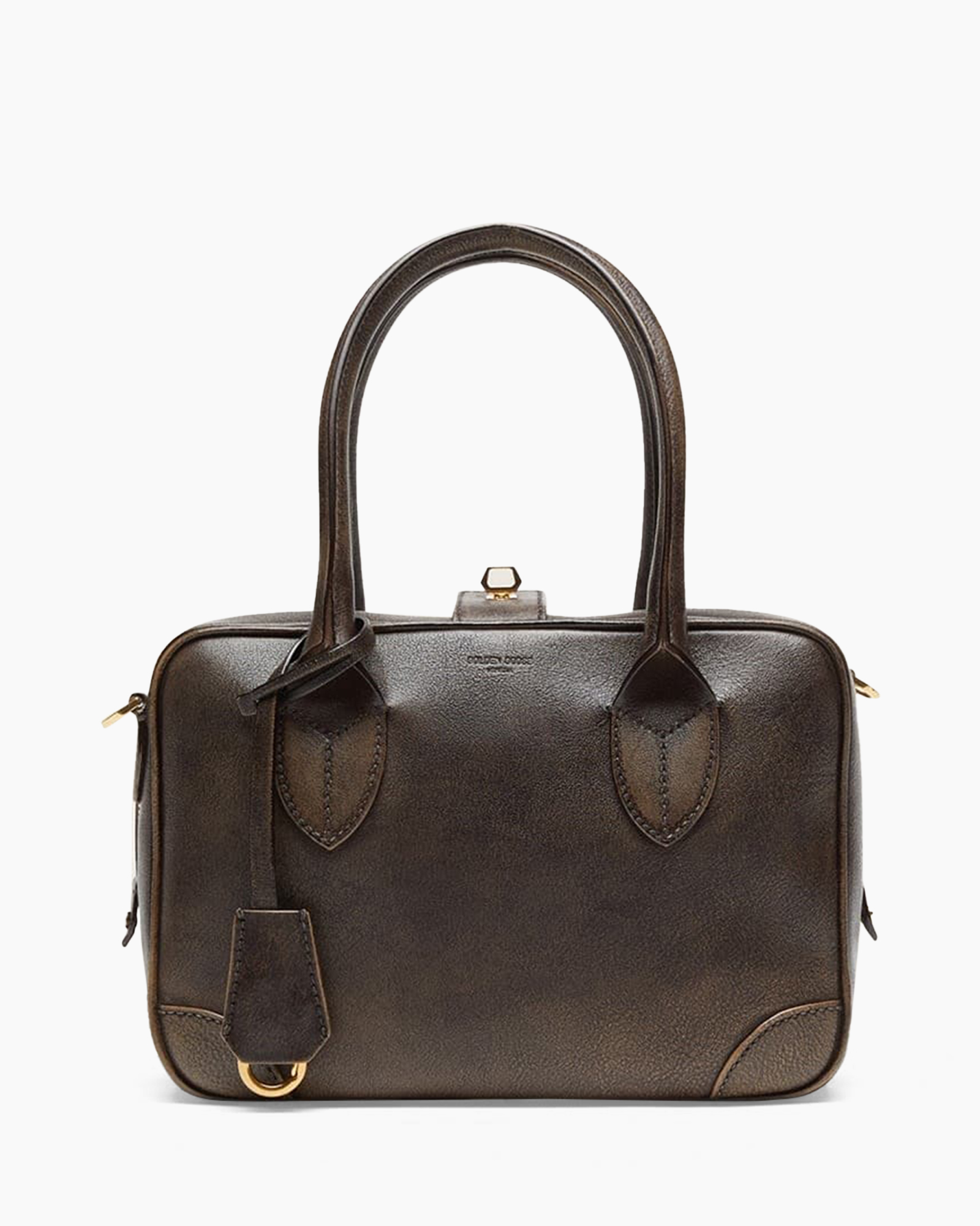 bag, handbag, brown, leather, satchel