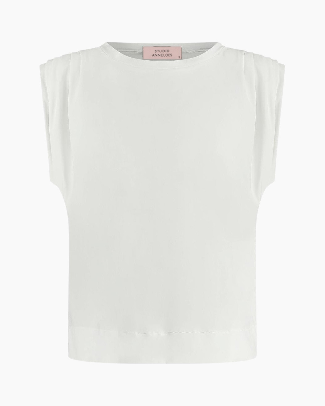 tank top, sleeveless, white, crew neck, soft fabric