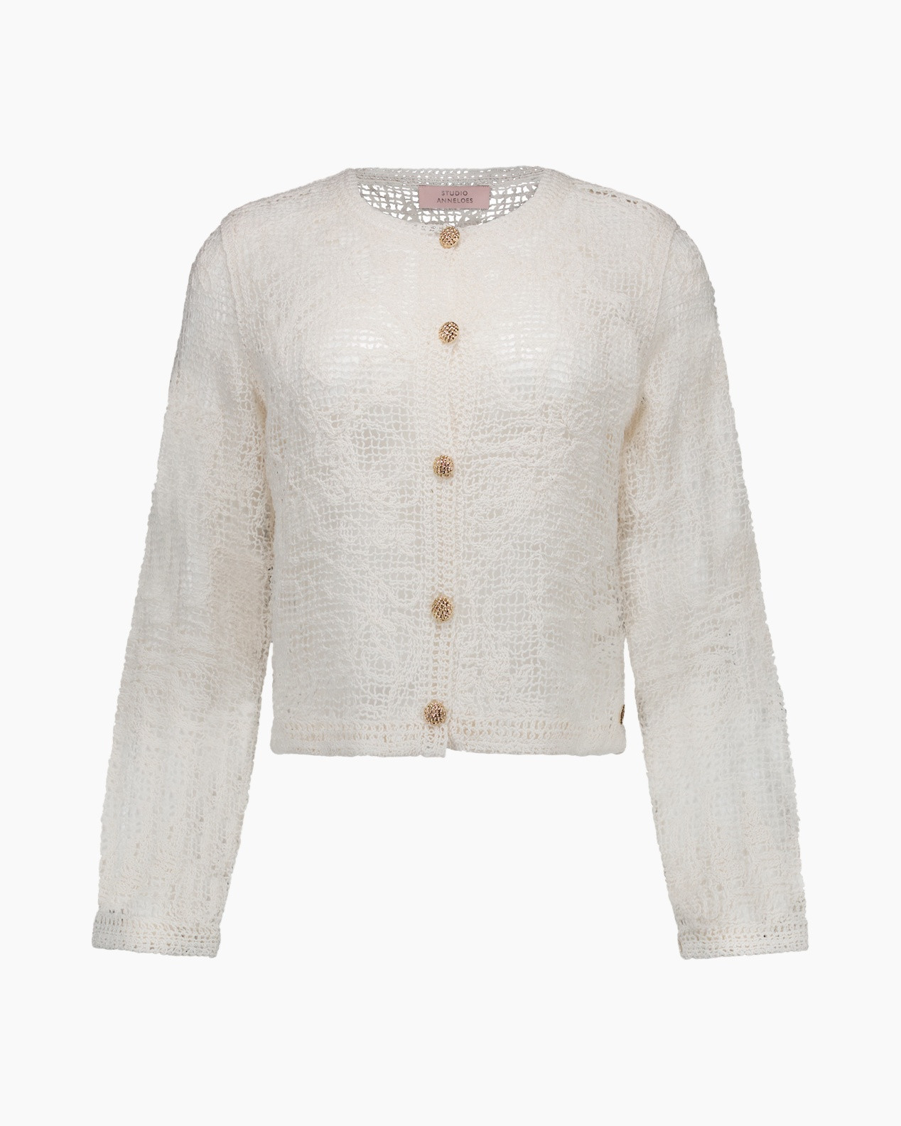 cardigan, knit, creamy, buttons, textured