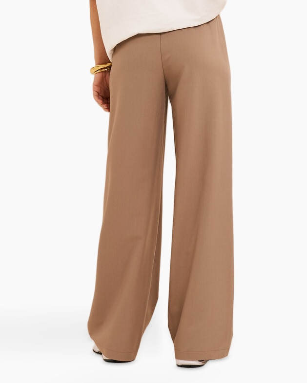 wide-leg, pants, beige, trousers, soft