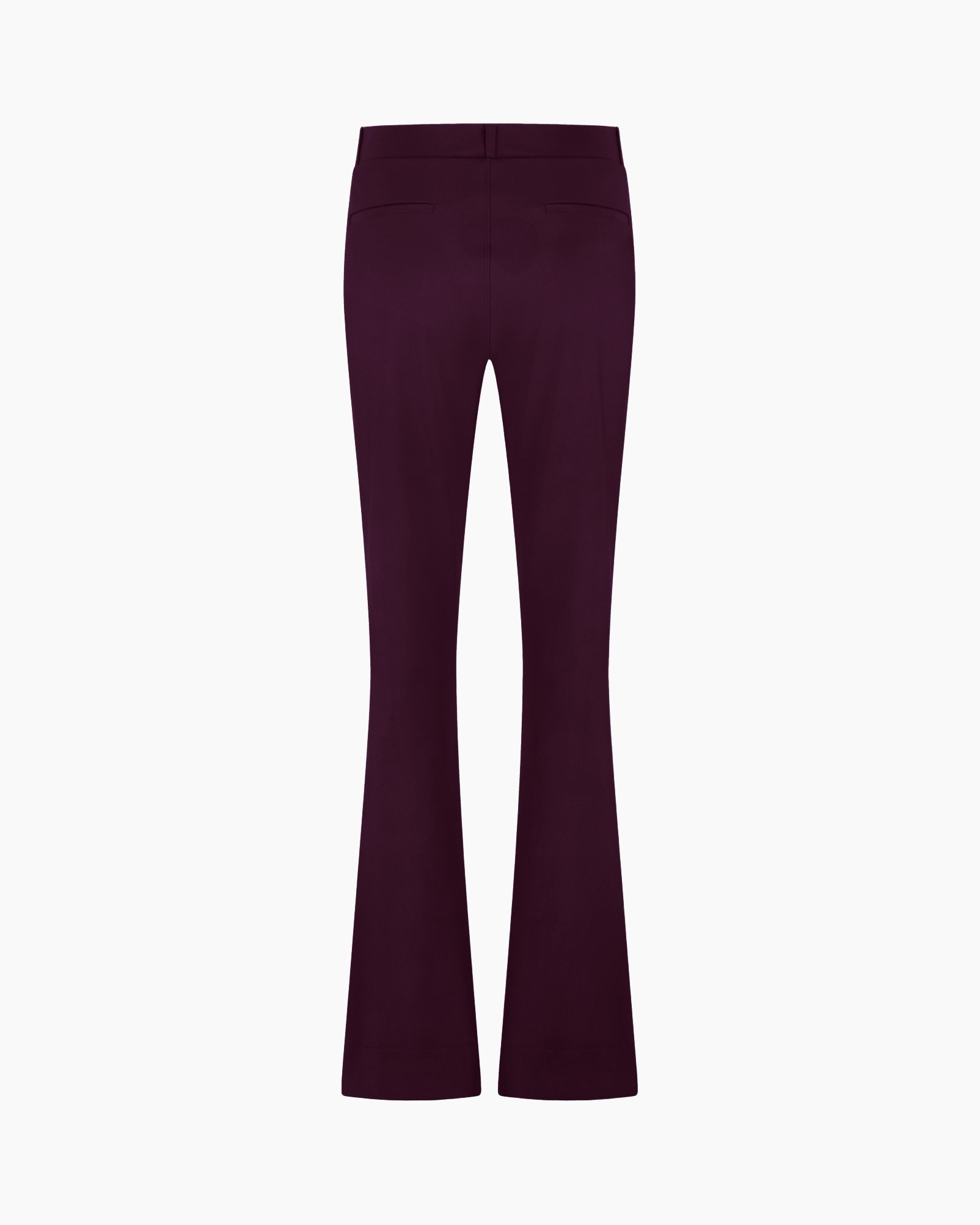 pants, trousers, flare, slacks, burgundy