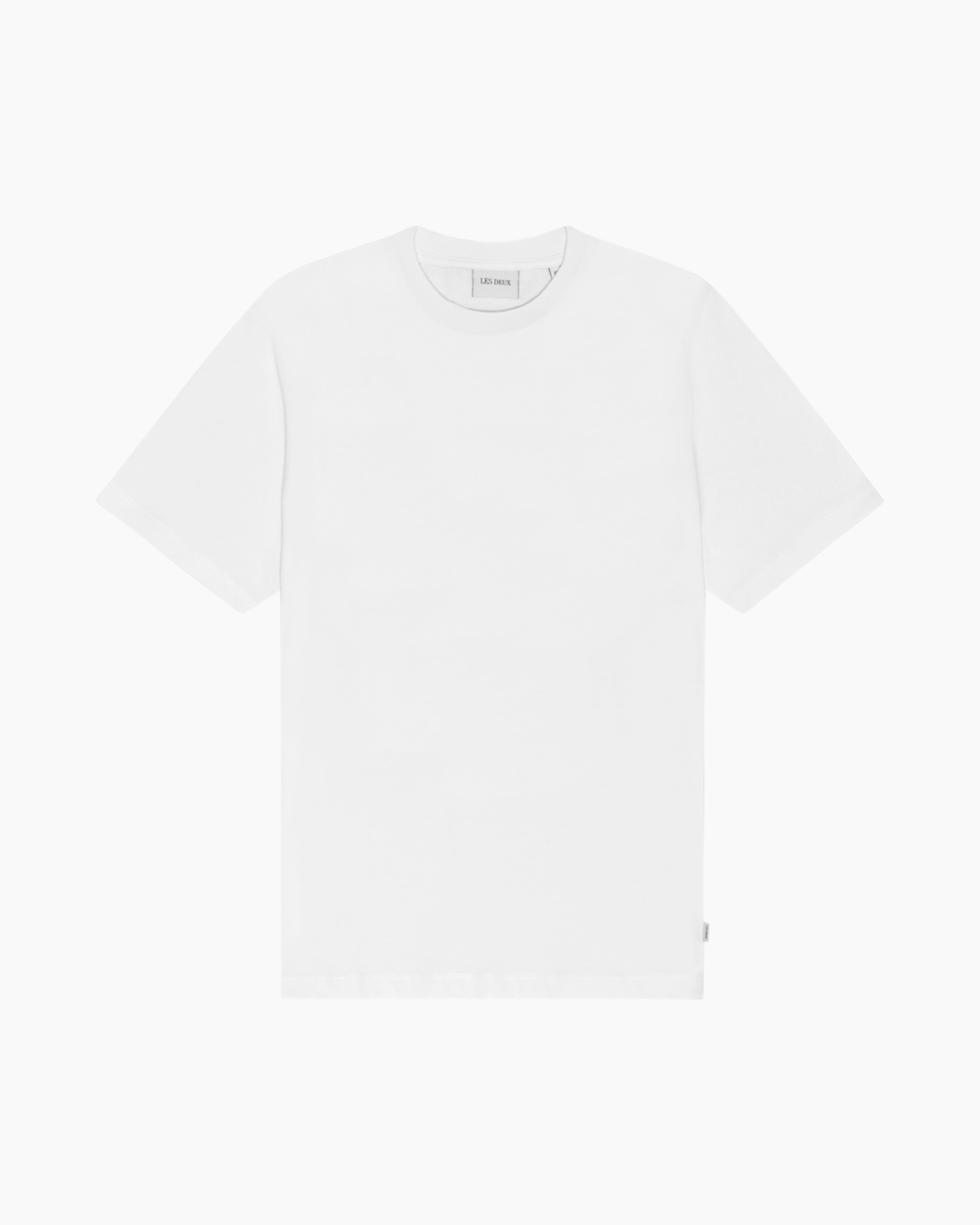 t-shirt, white, short-sleeve, crew neck, basics