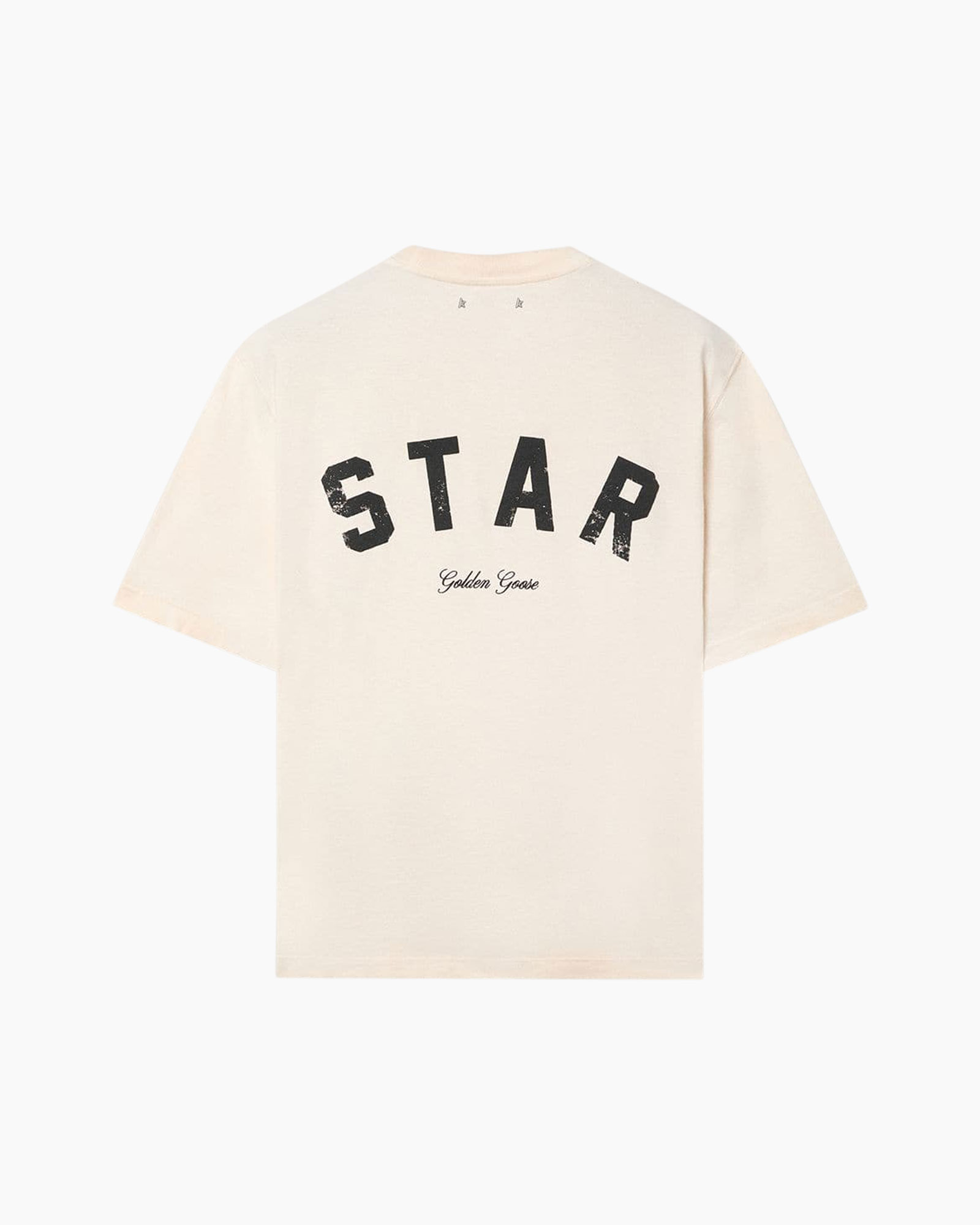 t-shirt, short sleeve, beige, graphic, STAR design