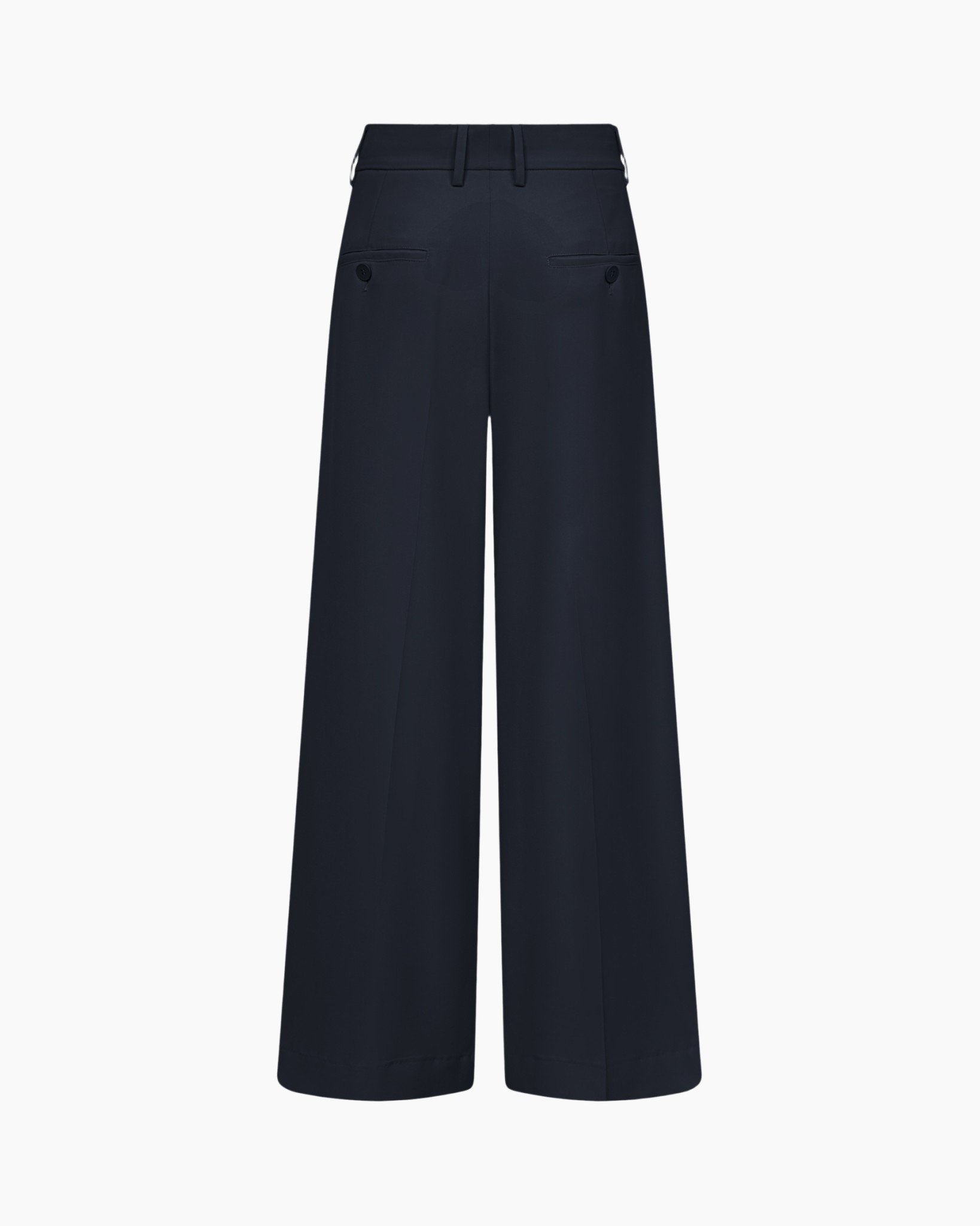 pants, trousers, wide-leg, navy, formal
