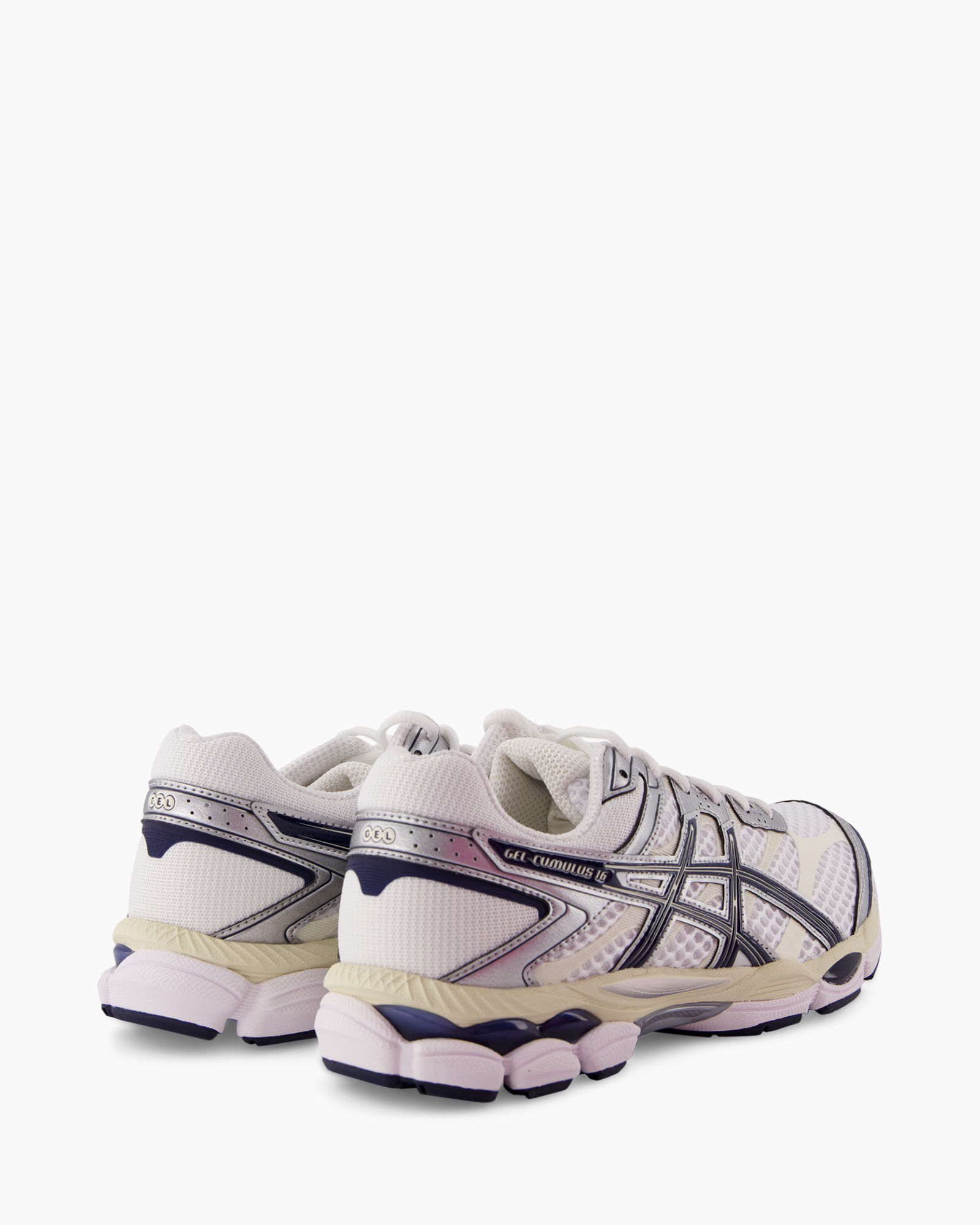 sneakers, running shoes, mesh, white, multi-color