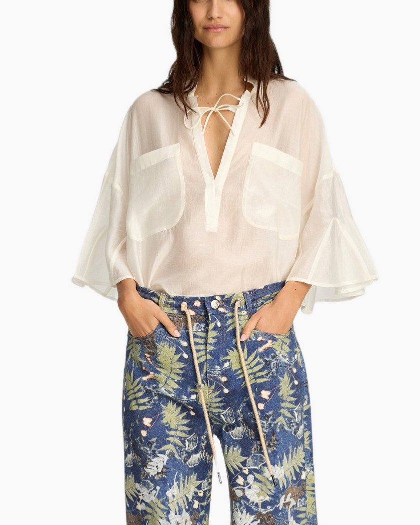 Blouse, Adult, Female, Person, Woman