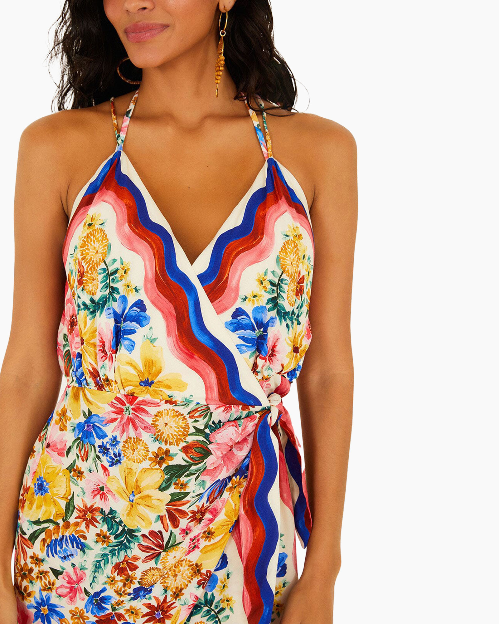 Swimwear, Dress, Beachwear, Person, Woman