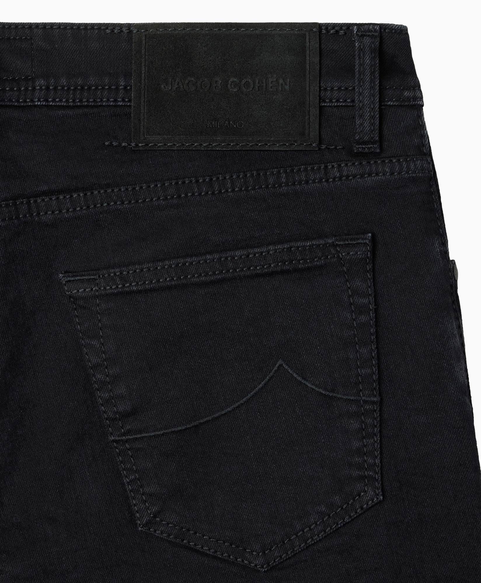 jeans, pants, black, full-length, slim-fit