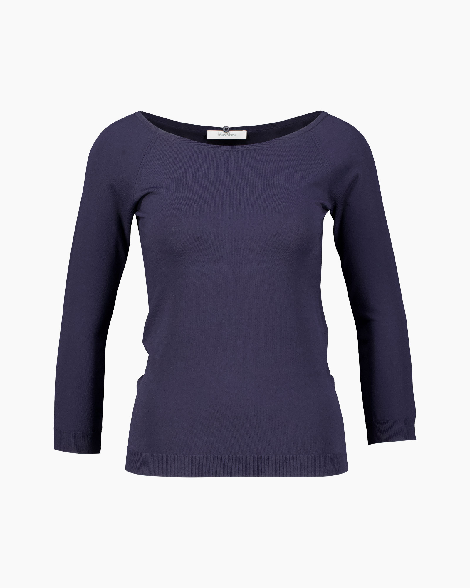 knit, sweater, long-sleeve, crew-neck, dark-blue