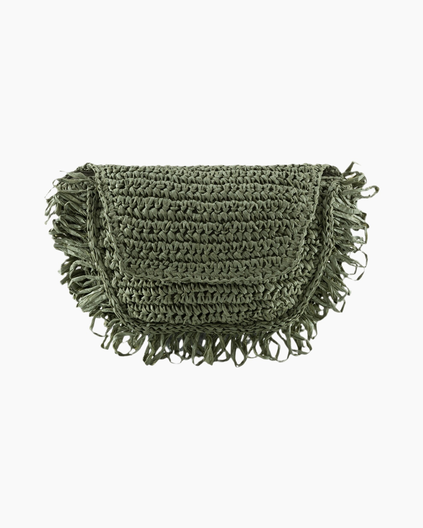 handbag, woven, fringe, green, strap