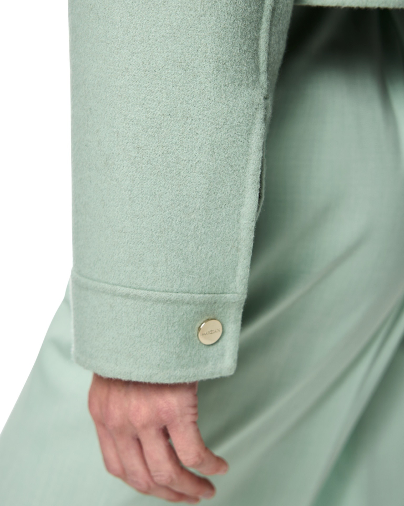coat, sleeve, cuff, mint, button