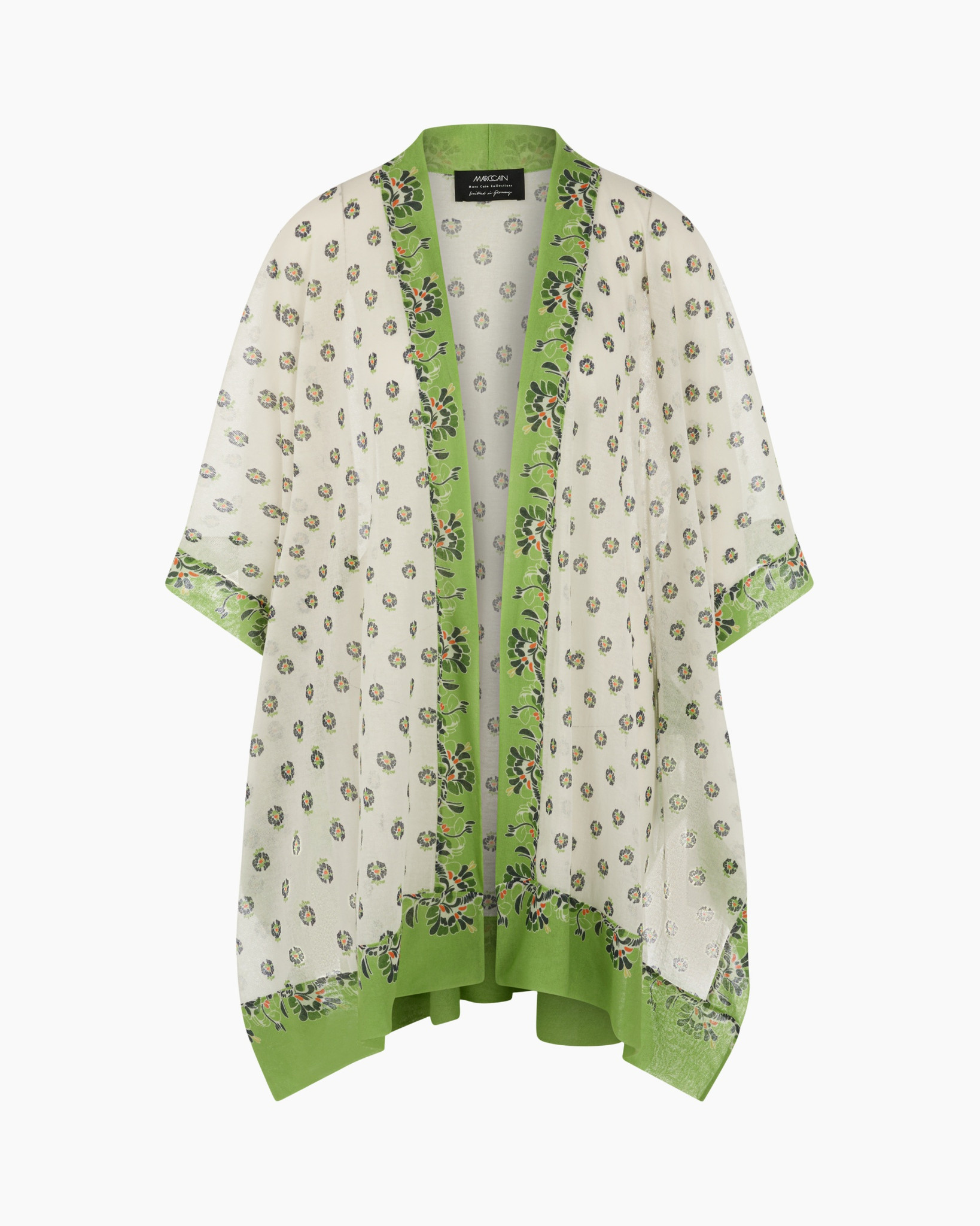 kimono, shawl, green, paisley pattern, cardigan