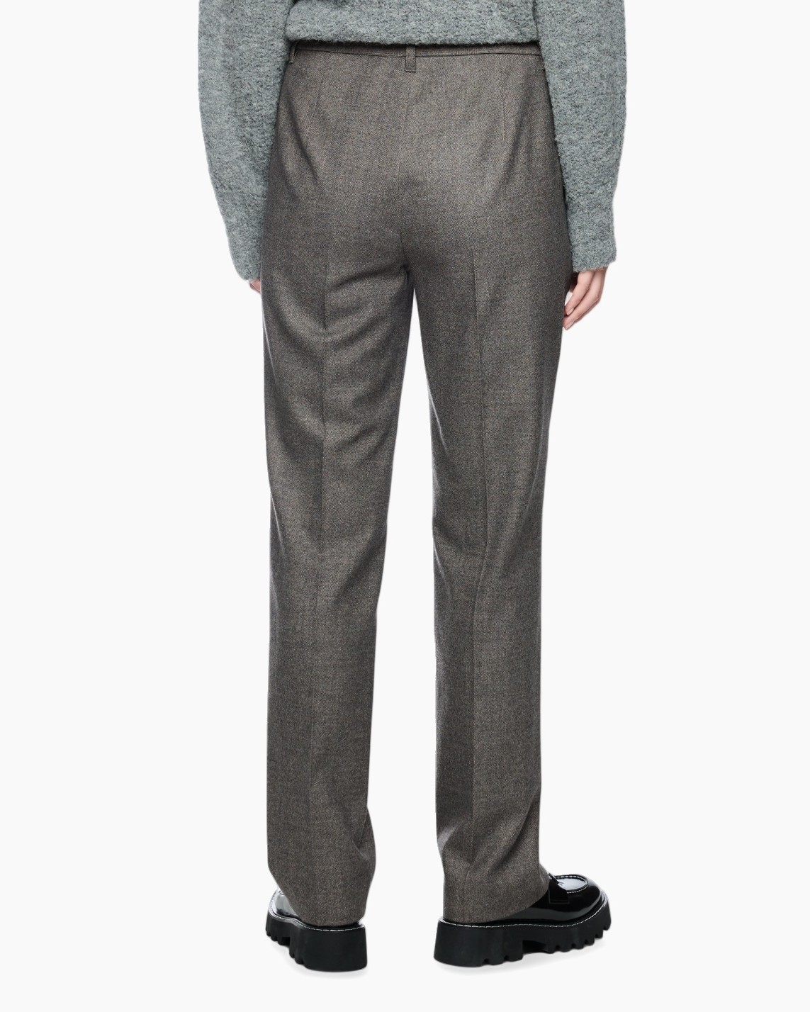trousers, pants, dresspants, gray, wideleg