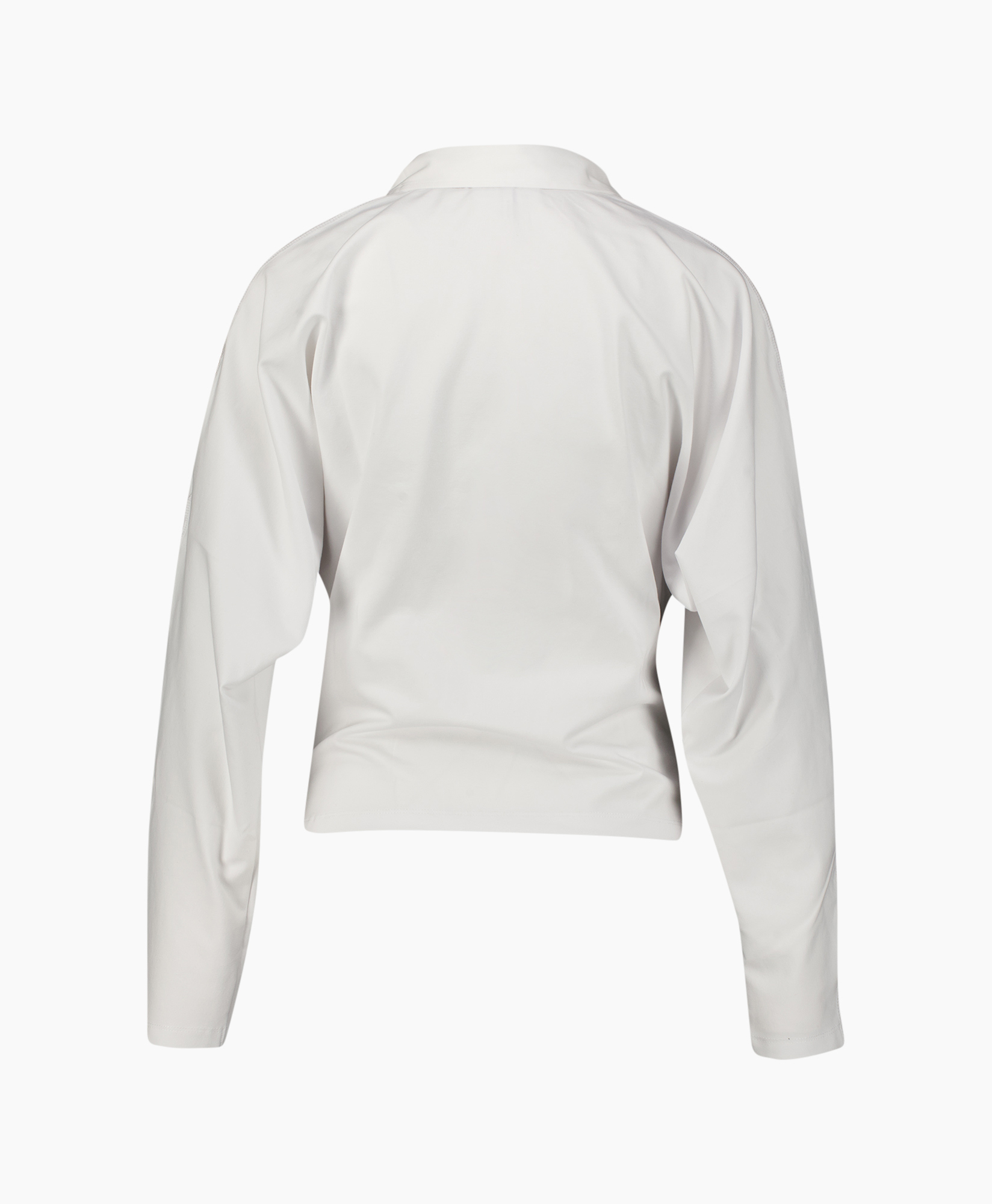 shirt, polo, long-sleeve, white, collar