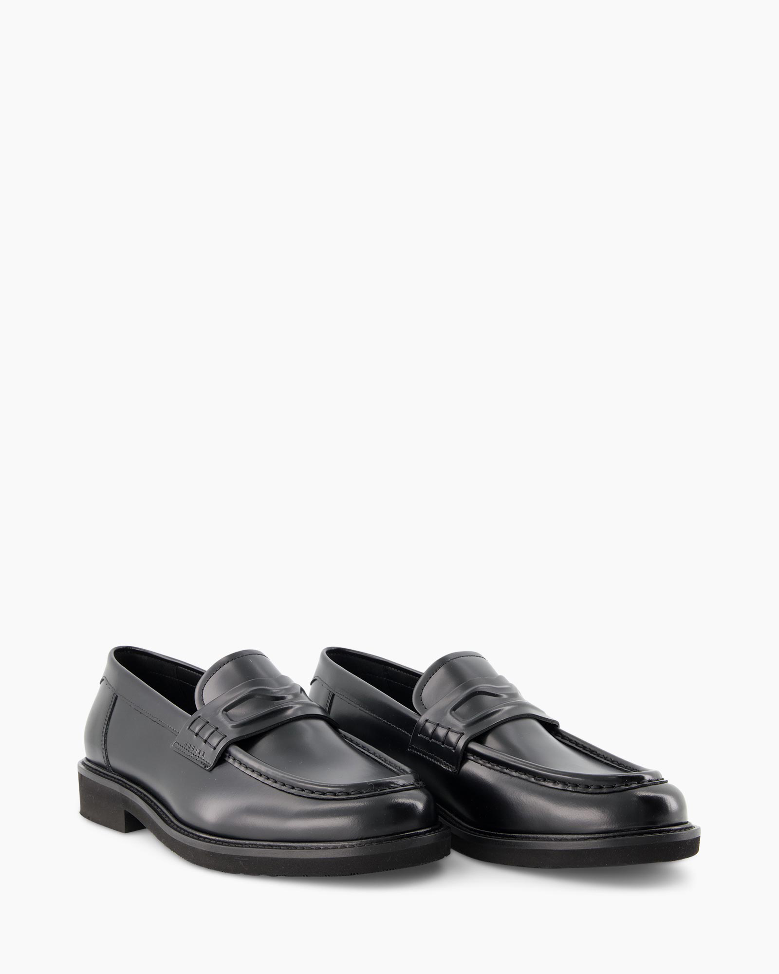loafer, penny loafer, leather, black, slip-on