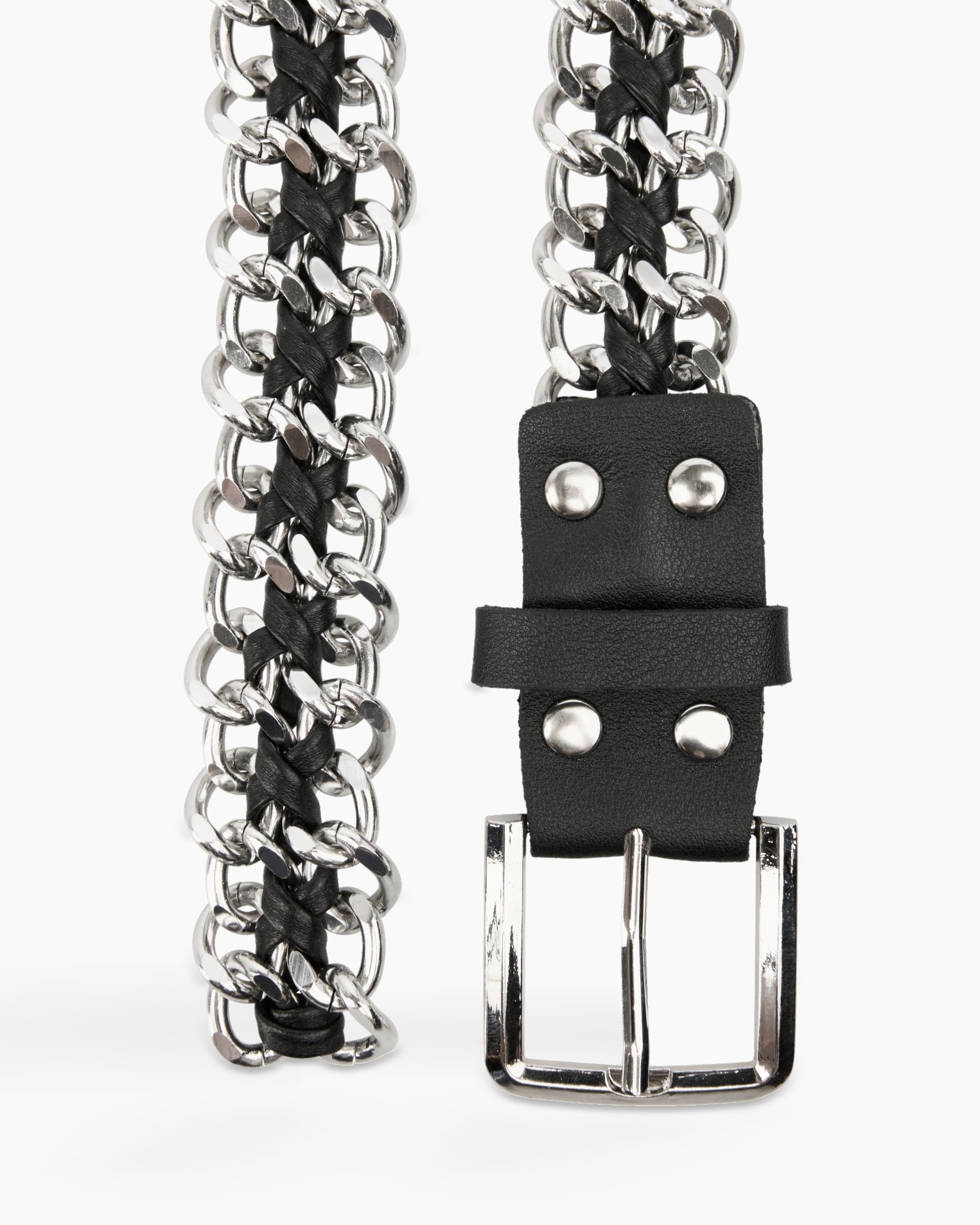 chain, belt, metal, leather, hardware