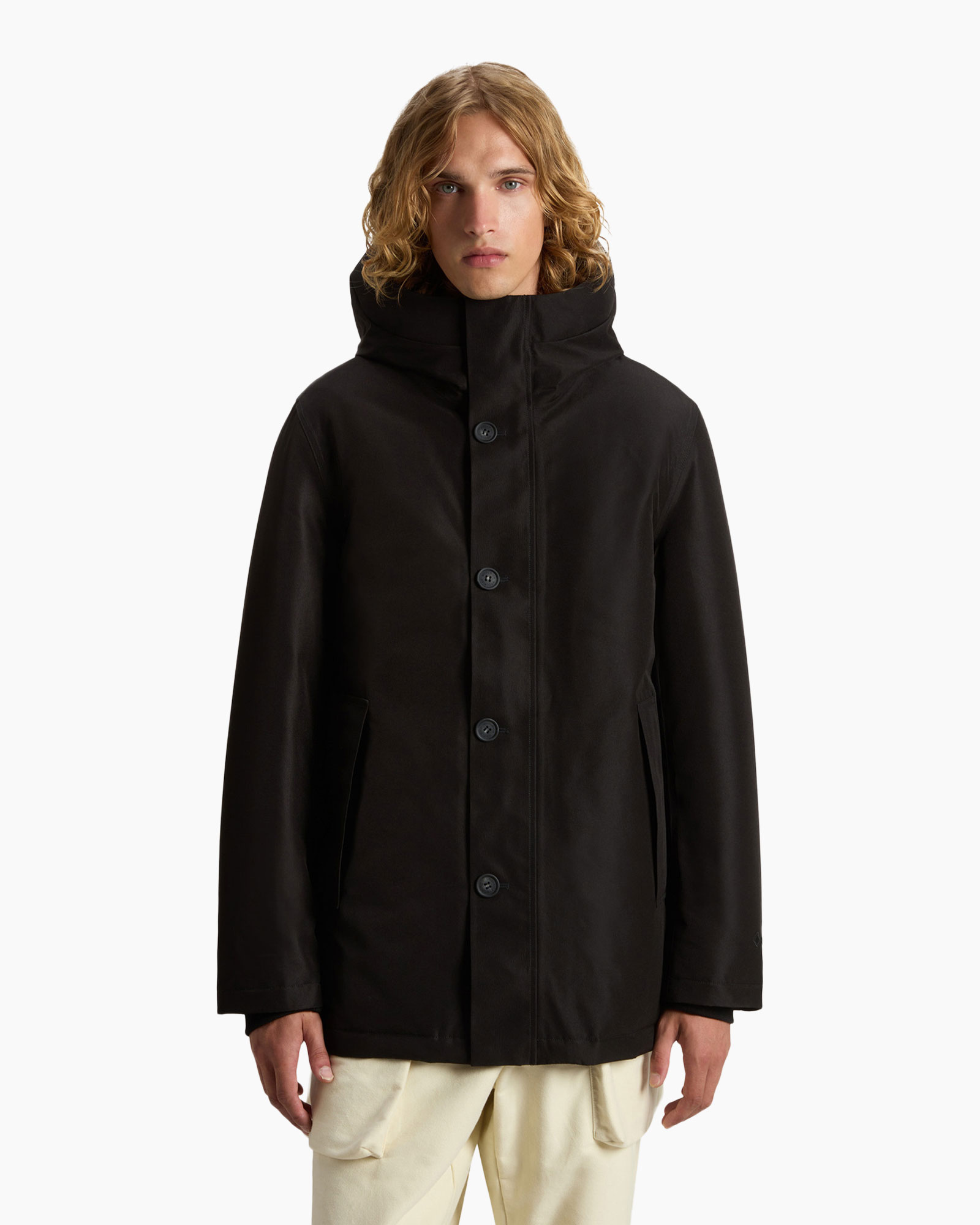 Clothing, Coat, Jacket, Person