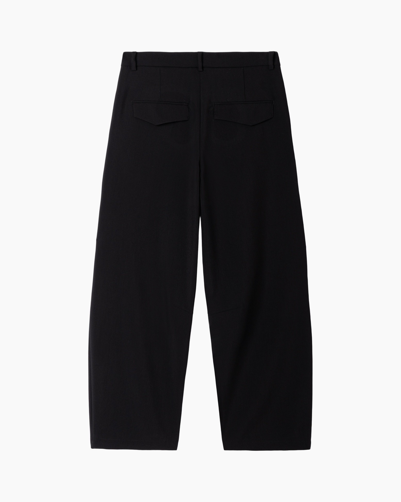 pants, trousers, black, back view, pockets